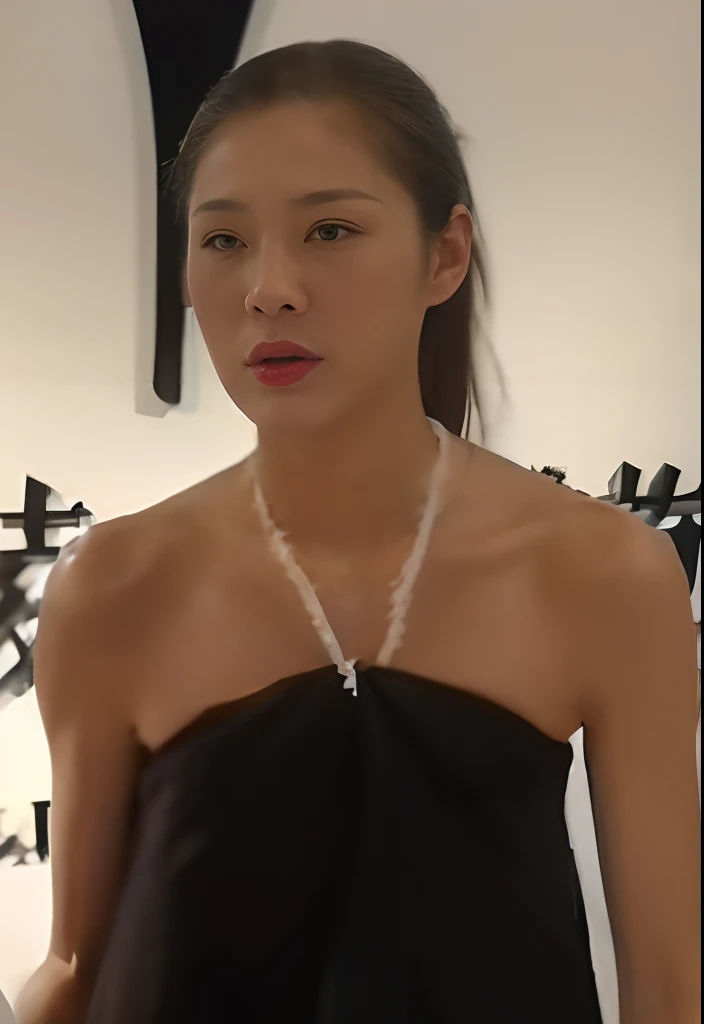 (Top quality, 8K, Masterpiece: 1.3)), (1 person: 1.4), 1girll, Japan Woman, Goddess, 15 years old, Portrait photography, High contrast, Divine perspective, Aperture F1.2, Focal length 24mm, (full bodyesbian: 1.2), Smile, Photo pose, detailed lace, Slip dress, Simple cut dress, Branded attire, simple cut, Long black hair, hair tying, Ultra-detailed skin details, Detailed fabric texture