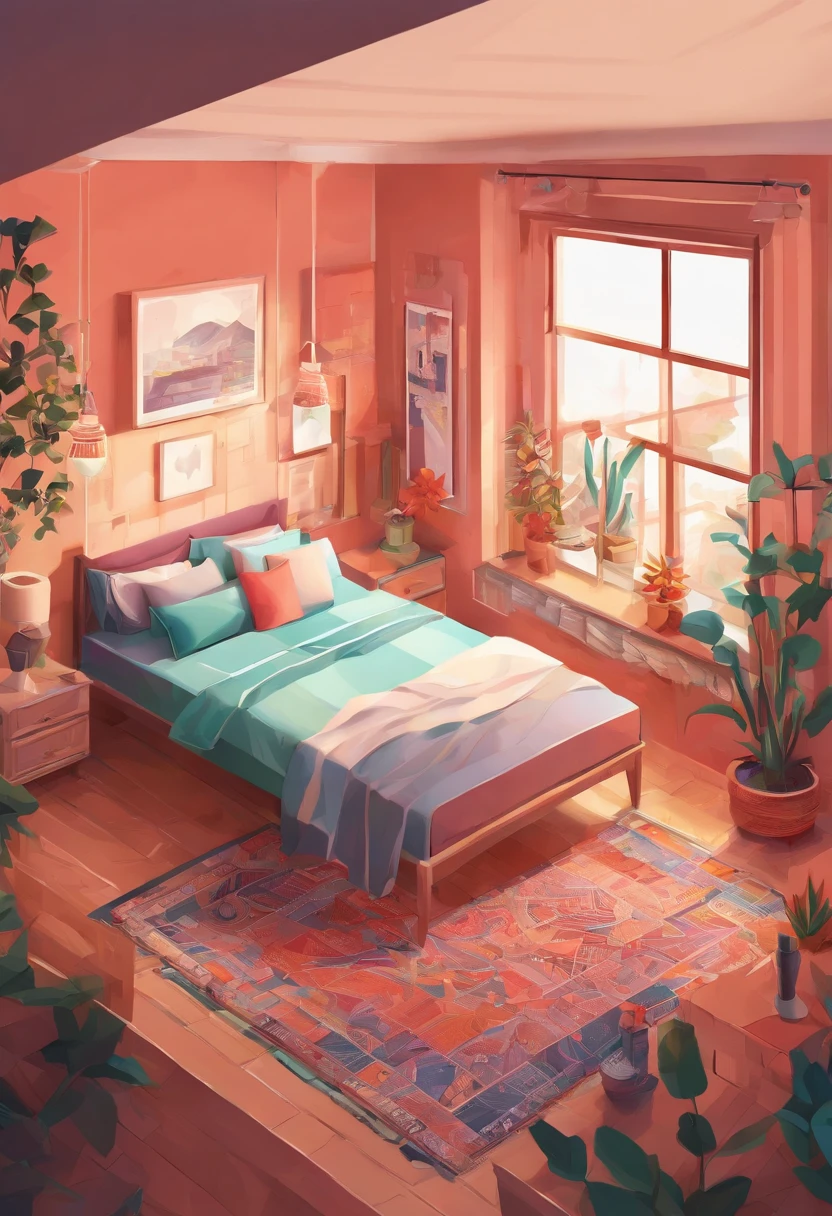 A cosy bedroom