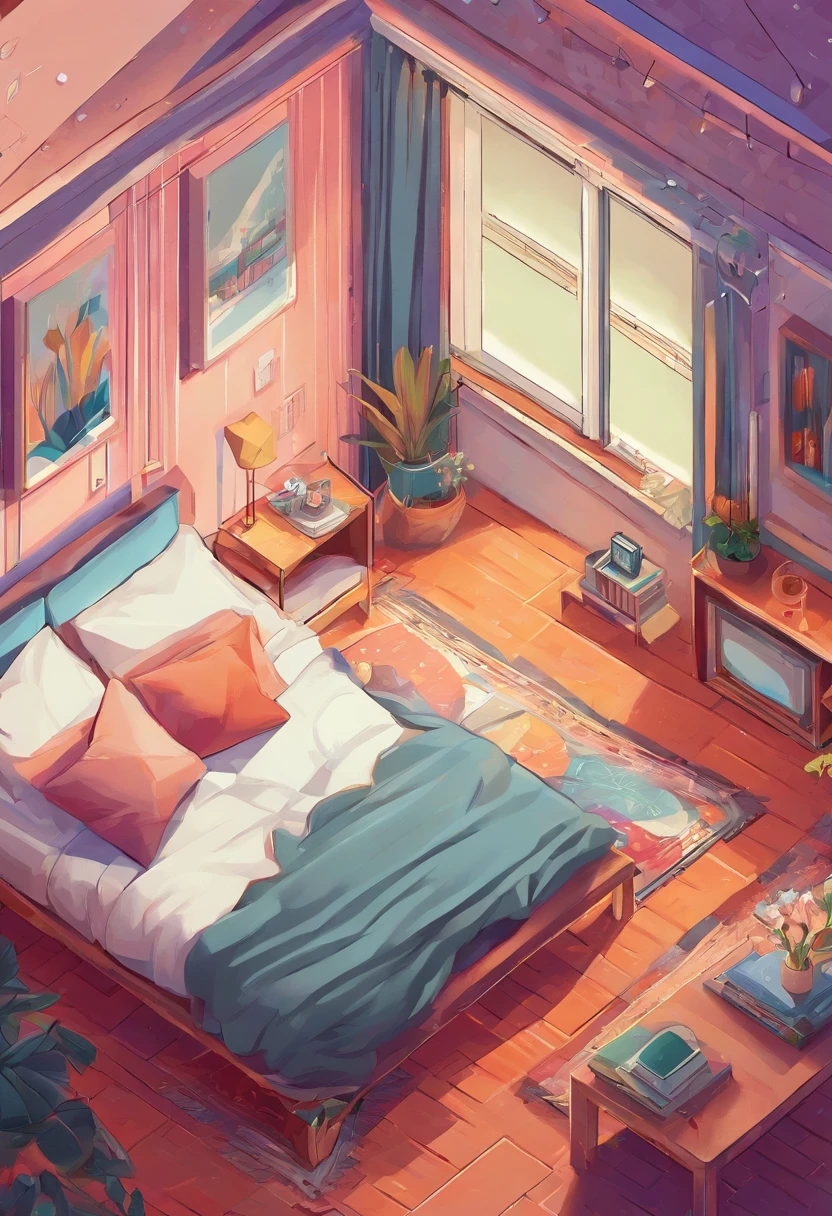 A cosy bedroom