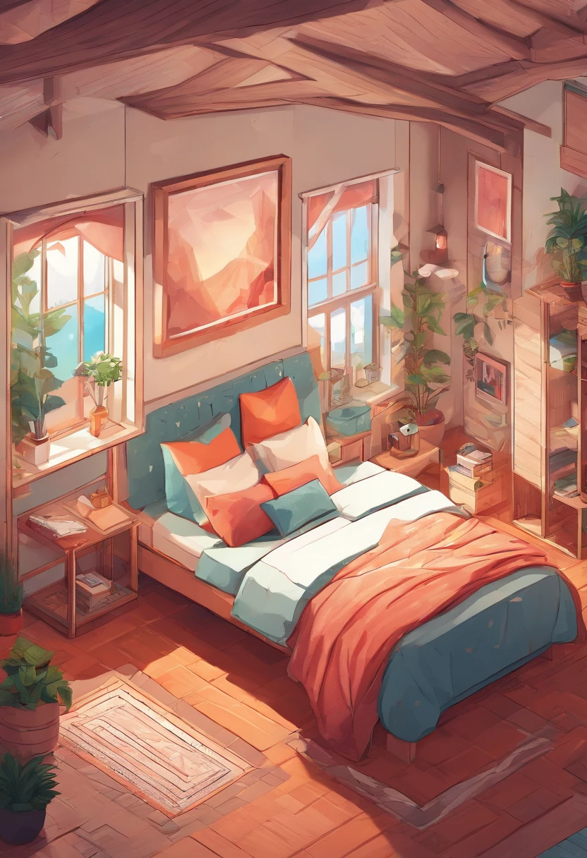 A cosy bedroom