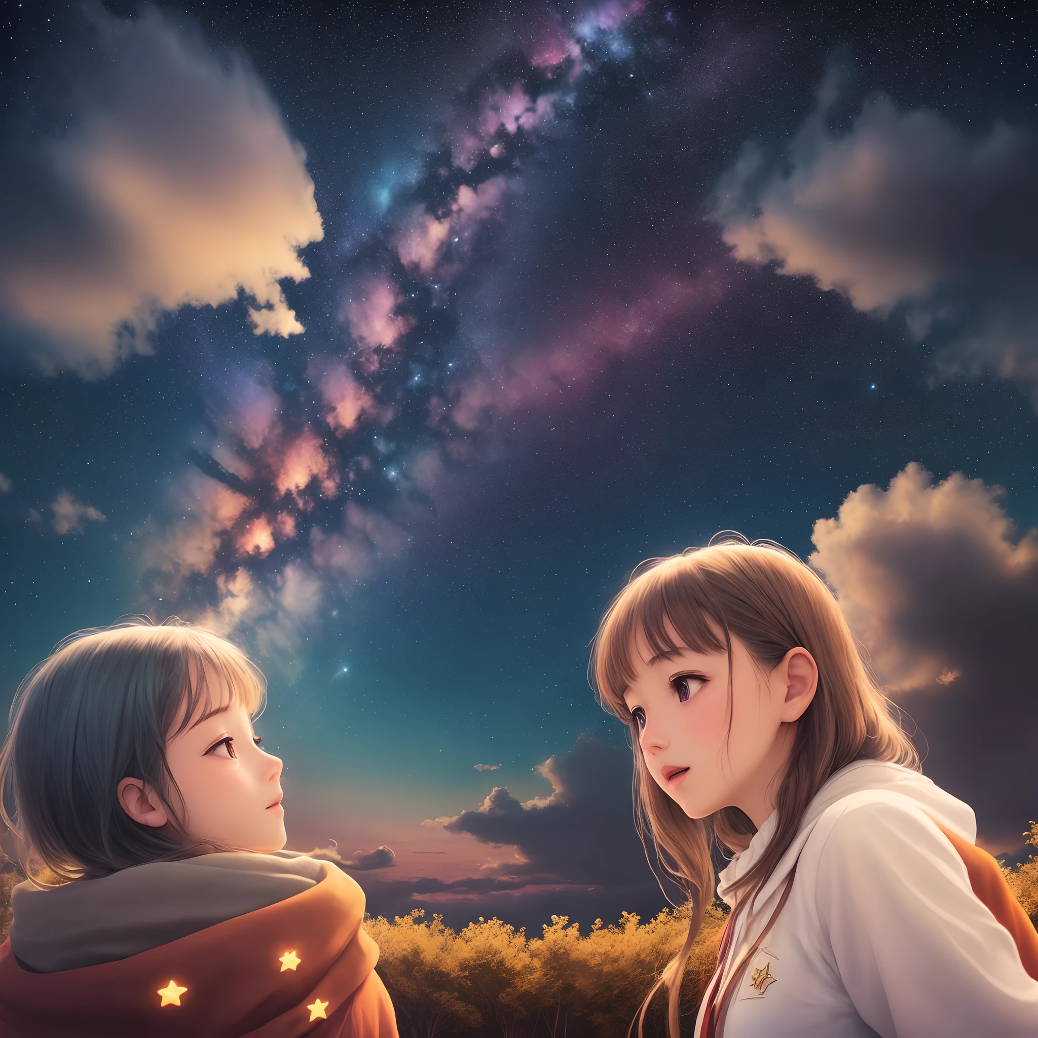 Look at the sky tonight all of the stars have a reason