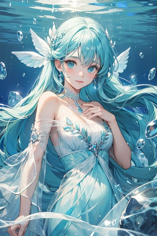 aquamarine stone goddess