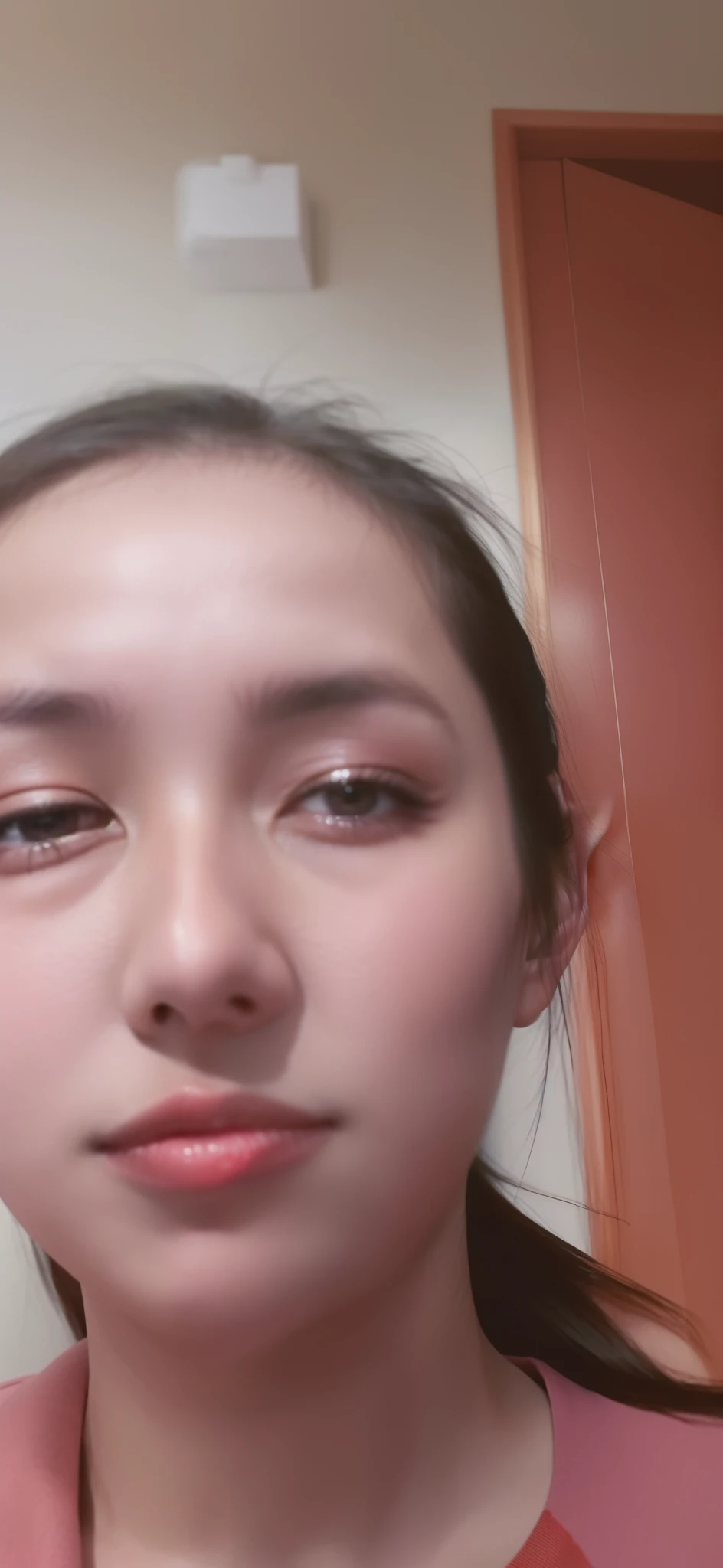 there is a woman taking a selfie with her cell phone, 3 0 anos de idade mulher, Mulher de 30 anos, 2 3 anos, 18 anos, 2 2 anos, 2 8 anos, 2 7 anos, staring directly at camera, 21 anos, 2 4 anos, 2 9 anos, staring directly at camera