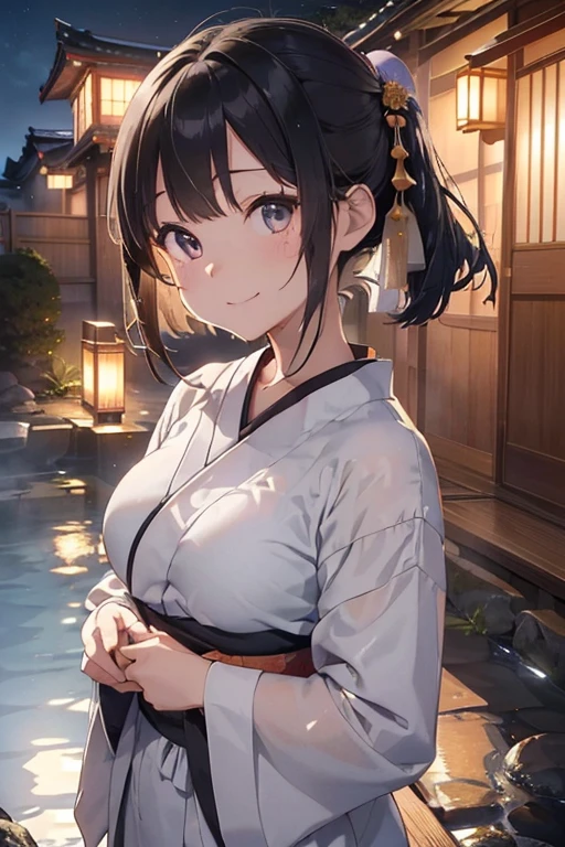 pokemonmay, pokemonmay, blue eyes, brown hair, bandana, long hair,bandana, twintails, hair between eyes, (small breasts:1.2),
BREAK japanese clothes,kimono,wet kimano, yukata,cleavege,neckline,black choker,
BREAK looking at viewer,
BREAK outdoors, onsen,night,steam,wet,stars,starfall,hot water,
BREAK (masterpiece:1.2), best quality, high resolution, unity 8k wallpaper, (illustration:0.8), (beautiful detailed eyes:1.6), extremely detailed face, perfect lighting, extremely detailed CG, (perfect hands, perfect anatomy),upper body,from above,naked shoulders,
