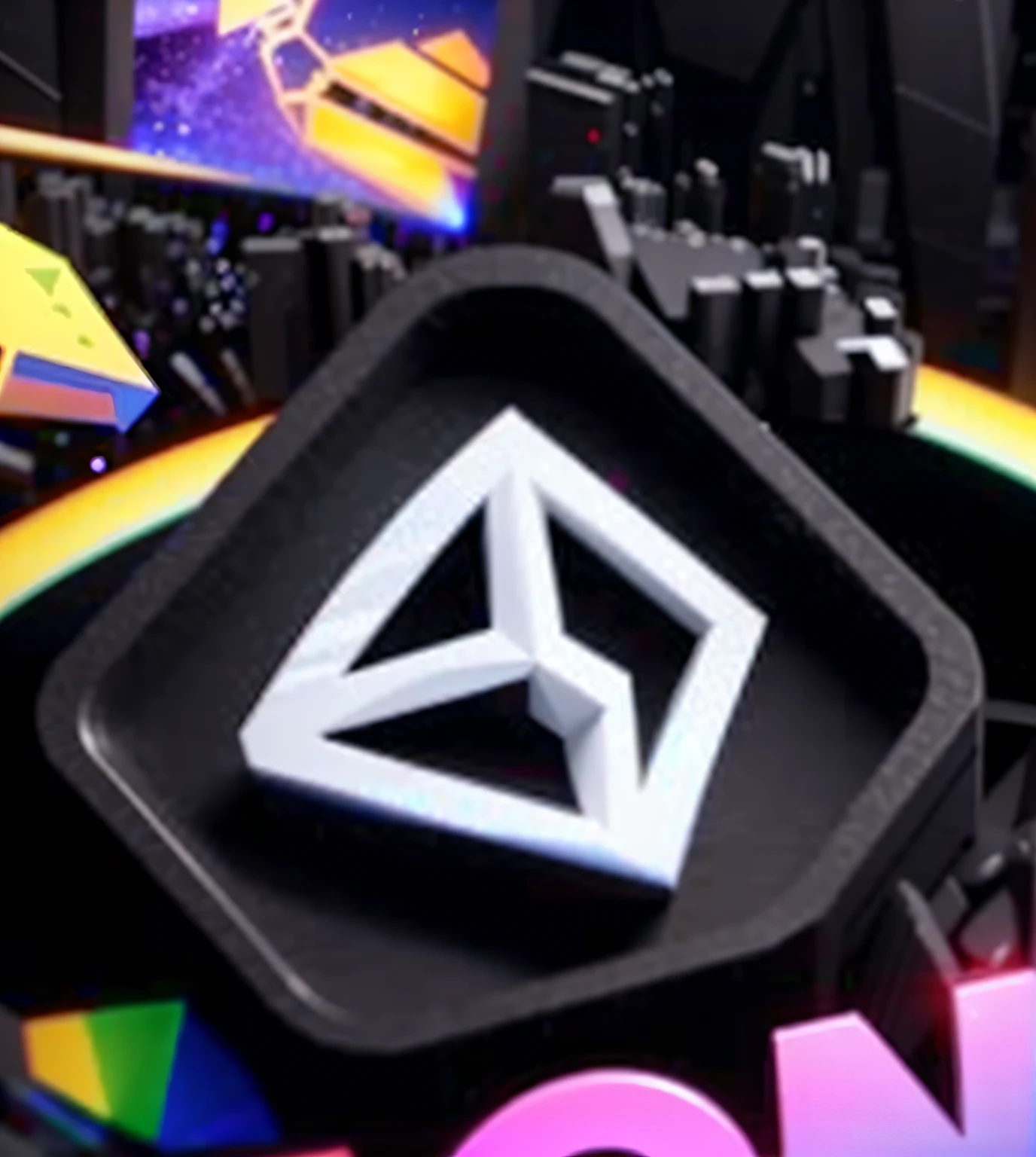 threyda, ethereum!!!! logo, 3 d of the ethereum symbol, unity3d, unity 3 d, ergodox, metaverse, colorful vivid octane render, autodesk, colorful redshift render, unity hdrp, 3d shaders, avatar image, (((unreal engine)))