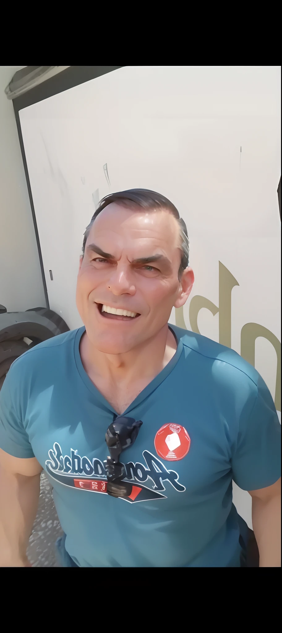 President Bolsonaro, wearing a suit