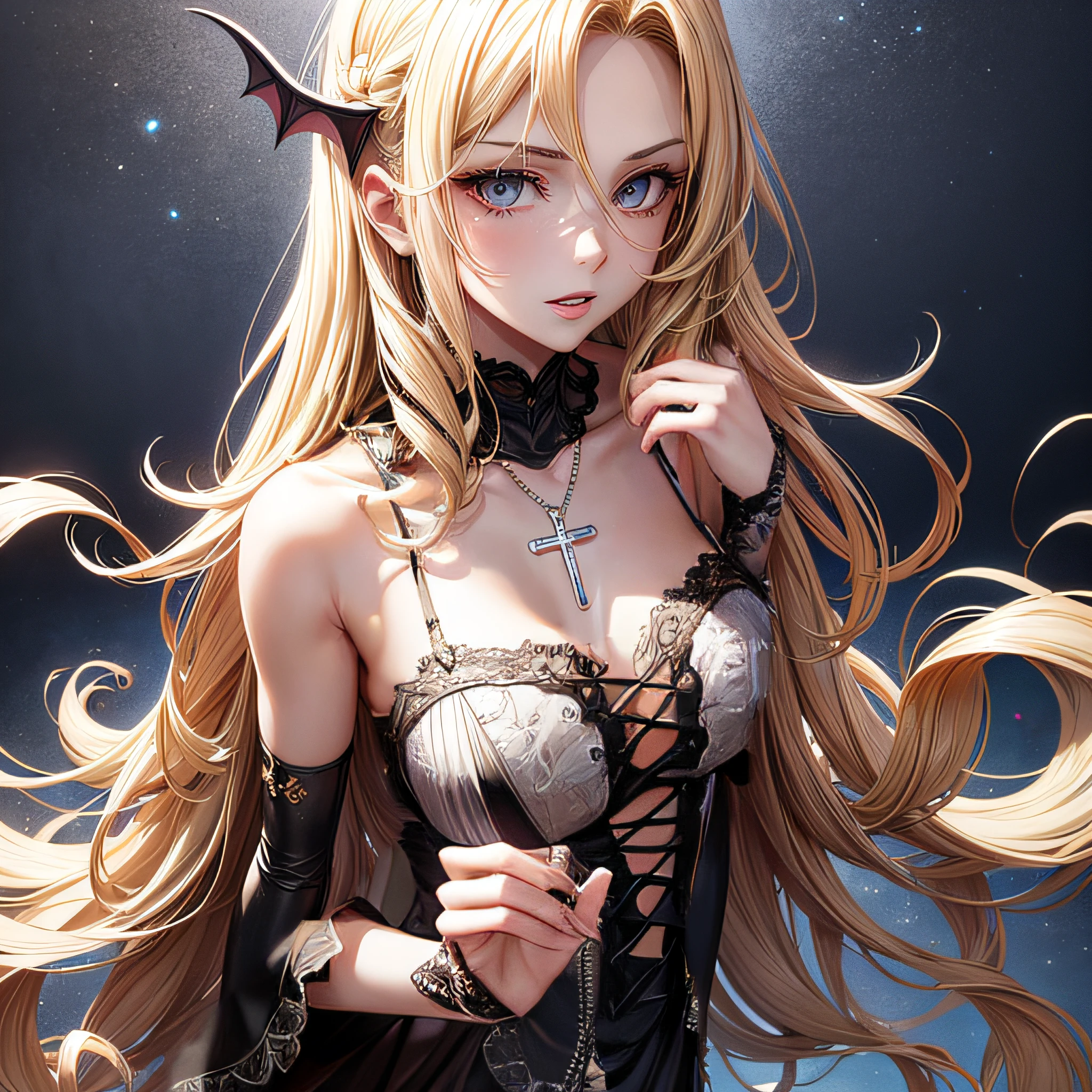 gothic wedding dress