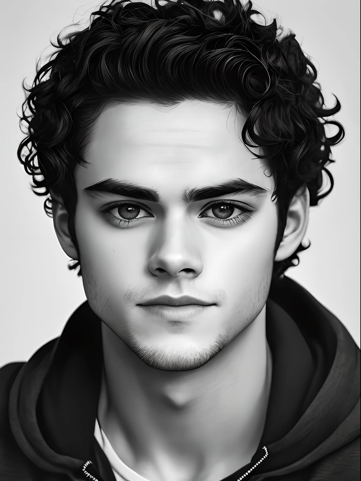 Um retrato 8k altamente realista e ultradetalhado de Dylan O'brien, showing your expressive features.