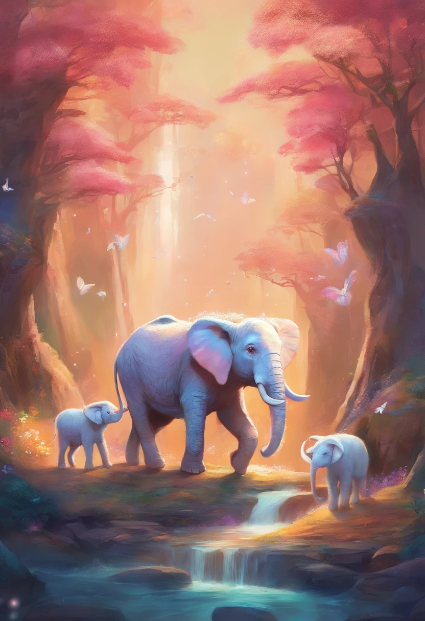 Fluffy lambs,Stuffed elephants,Plush monkeys