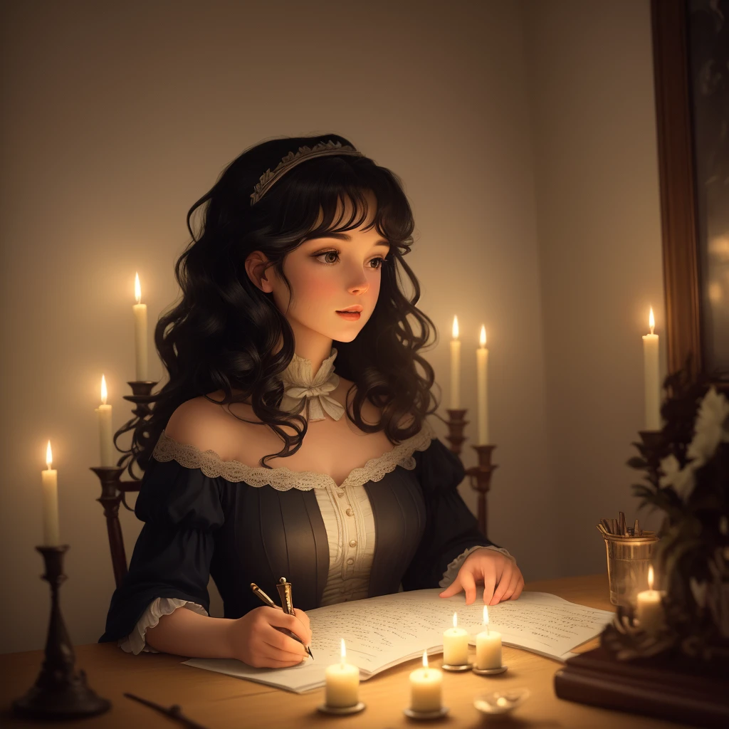 (children's room), bookshelves, typewriter on the table, (stuffed toys:1.2), skulls, candles, a w3day_15 girl sitting on a chair and playing the big (violoncello standing on the floor:1.2), detailed face, detailed eyes, round gothic window, realistic photo, (The Addams Family style), transparent qipao dress, ((ultradetaled skin texture)), Blade Runner 2049 style, insane details, intricate details, realistic character concept, aesthetic, gothic art, (cleavage:0.9), (sun ray:0.8, natural lighting:0.7), [shallow depth of field], (intricately detailed, hyperdetailed), sharp focus, HDR, 4k resolution, Cinematic film, fine details, hyperdetailed, raytracing, subsurface scattering, diffused soft lighting, shallow depth of field, Intricate, High Detail, Sharp focus, dramatic, photorealistic painting art by greg rutkowski, / <lora:lowra_v10:0.6> <lora:COOLKIDS:0.33>
