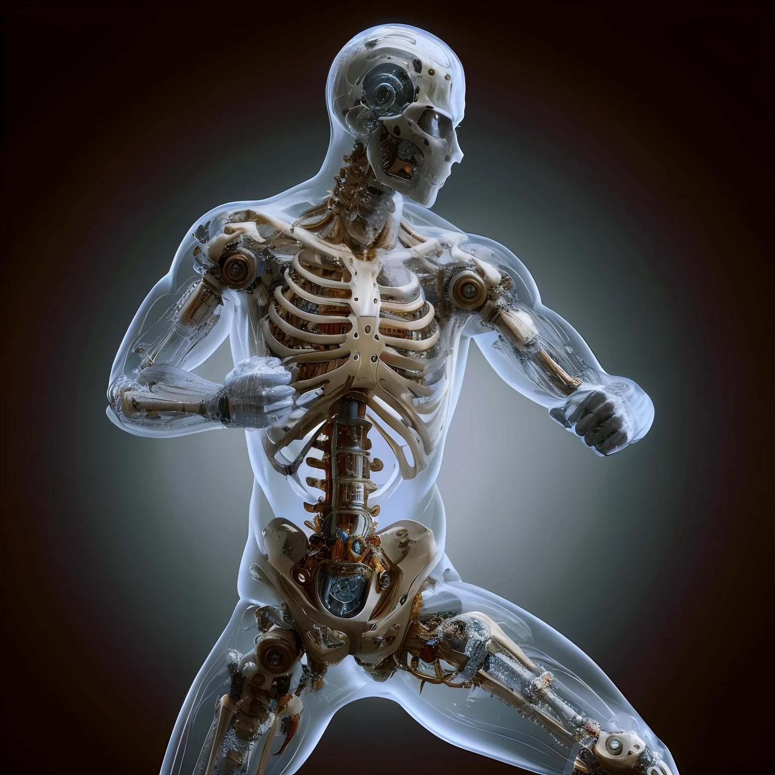 Anatomy of the human body light Kidney system,
with green dim lights and blue red arteries and vaginas