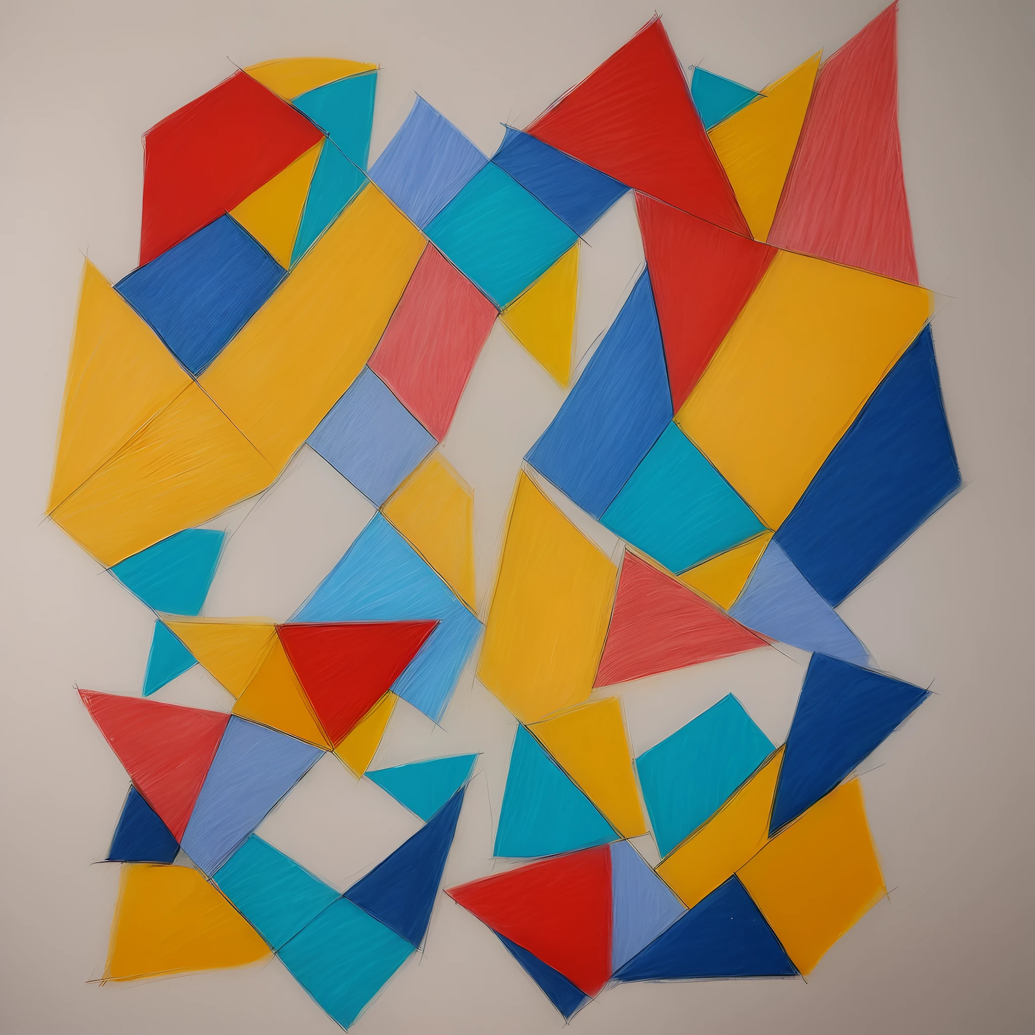 cubistic abstraction,simple drawing,physically drawn,small and simple,picasso inspired,aspiration,picasso style,aspiring,modern art,colorful,geometric shapes,abstract representation,creative
