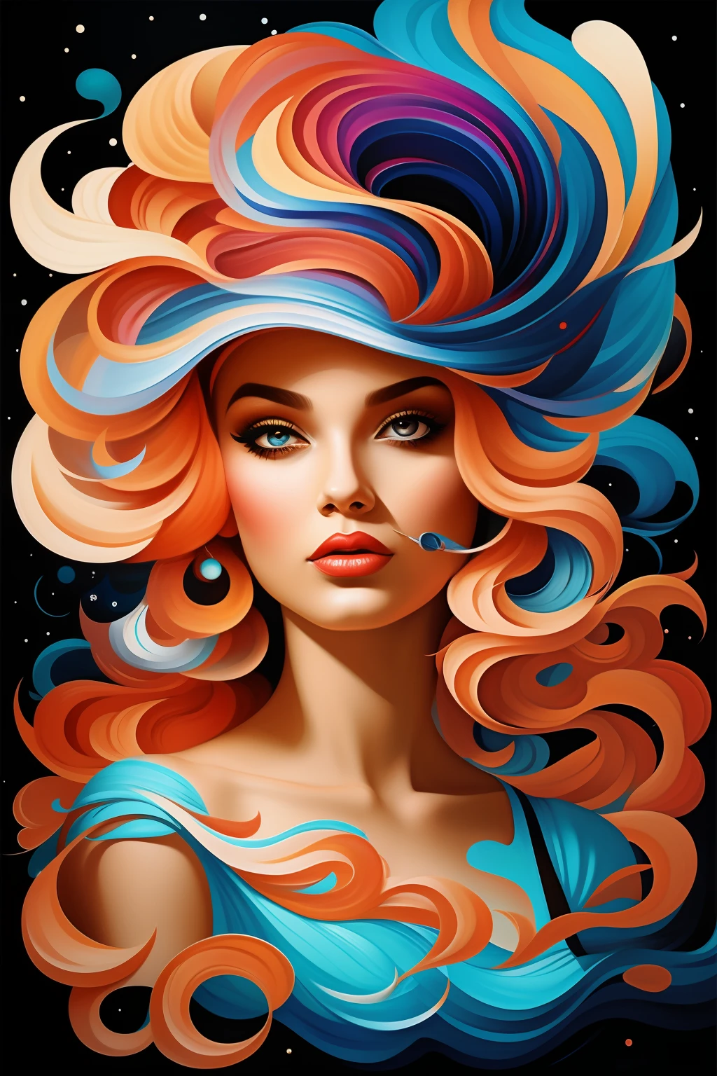 girl, surreal art