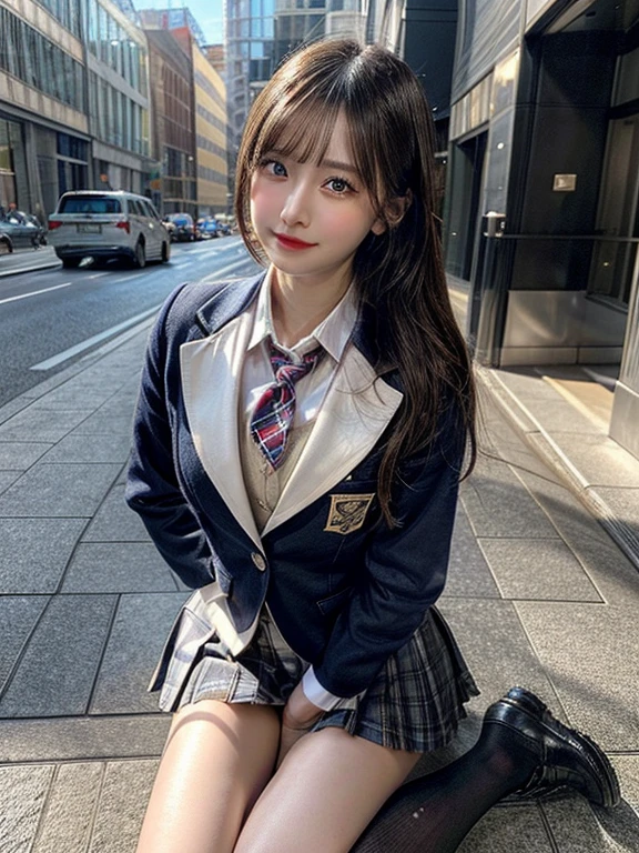 (high quality), (NSFW:1.2), (school _uniform :1.2), (split screen:1.3), (full body shot : 1.2), (a little smile : 1.2),(girl's shiny pantyhose :1.2), (glamorous and mature high school girl and a Korean adult man enjoying a smartphone chatting app :1.4), (no other person : 1.6), (remove background : 1.7), (she is sitting : 1.6), she has long and beautiful legs