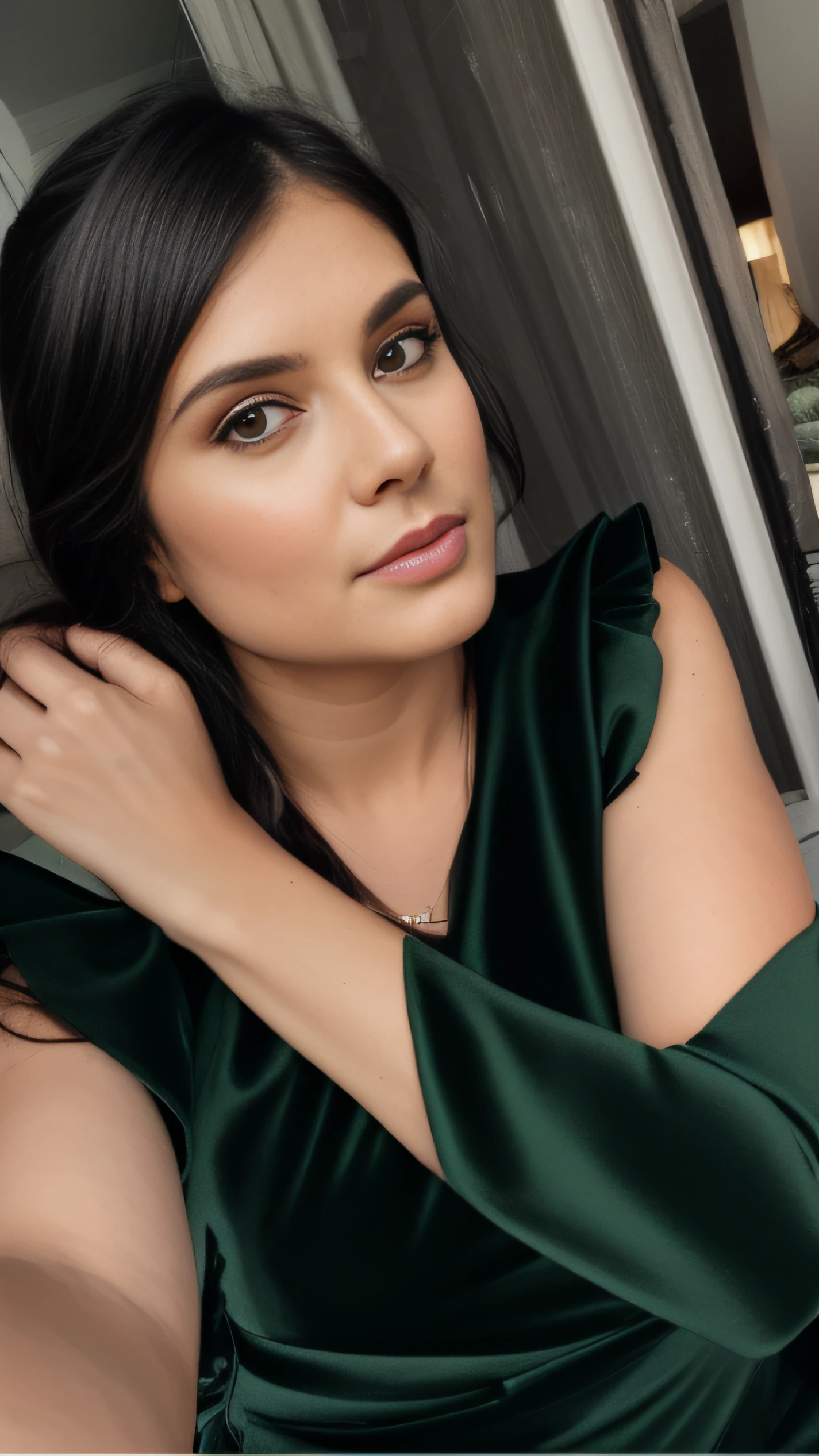 Green dress