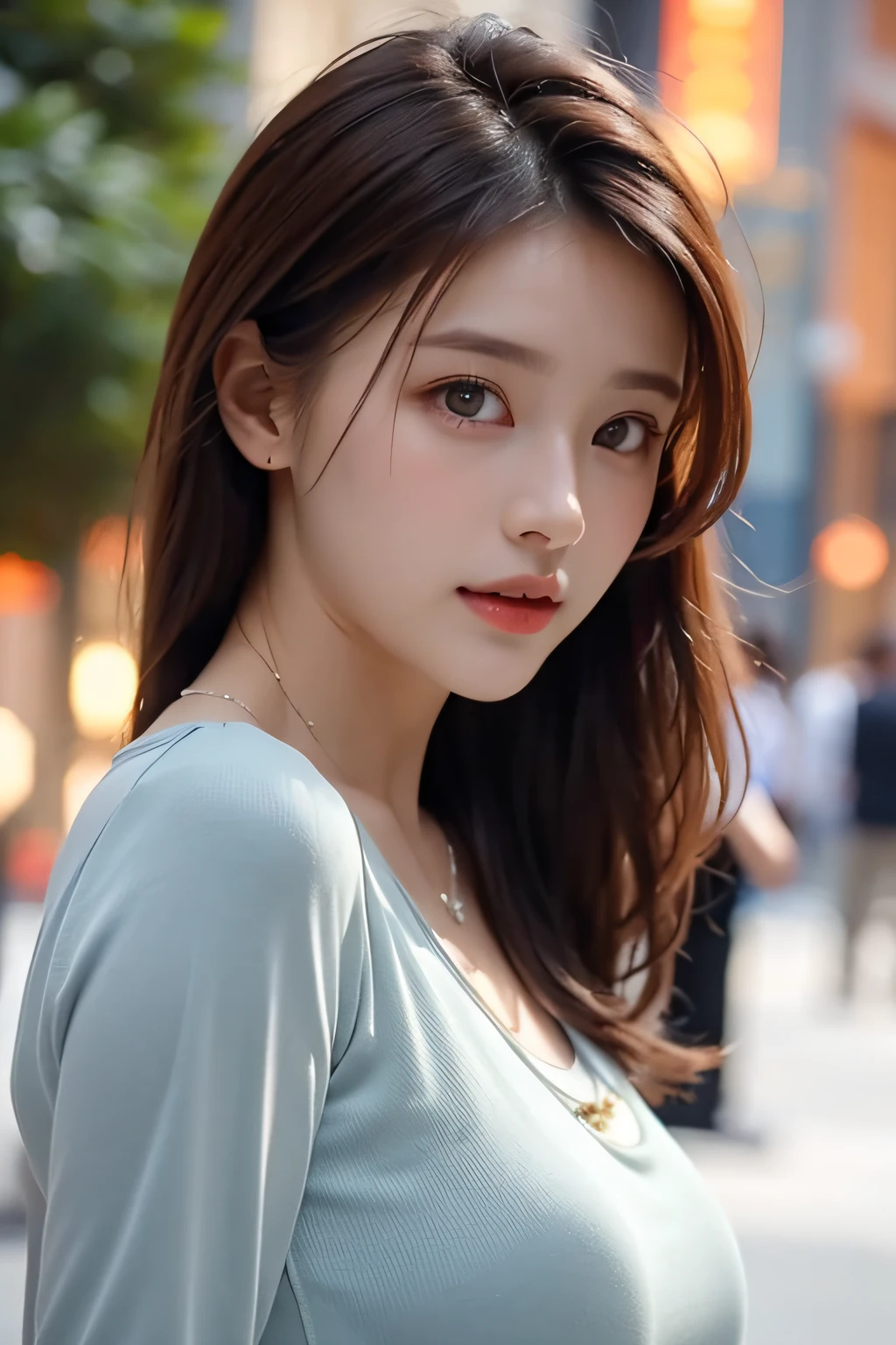 There is a married woman in a green dress in Japan, Oriental Architecture Ray Tracing, {top-quality}, {{masterpiece}}, Very detailed 8k wallpaper, {extremely delicate and beautiful}, Colorful and intricately detailed, realisitic, realisitic, Camera Quality, (Detailed depiction of clothing), Cool white skin, (Detailed depiction of blush), 1080p, suns, Soft cuteness, smooth bright silver hair, Messy beauty, illuminating, broken feeling、Bright and silky skin、3D stereoscopic、masterpiece、top-quality、An ultra-fine illustrations、beautidful eyes、Very fine light、Fine shine、Very fine 8K CG wallpapers、peach eyes、red pupils、Very delicate and beautiful、8k wallpaper、top-quality、Portrait、Long green dress、Luxurious silky bright red chiffon floodlights(magia、kirakira、Ultra-slim、The soft、Hanff