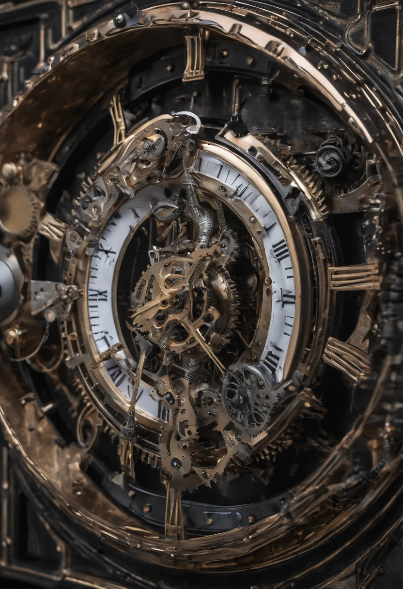 Clock mechanical clock
