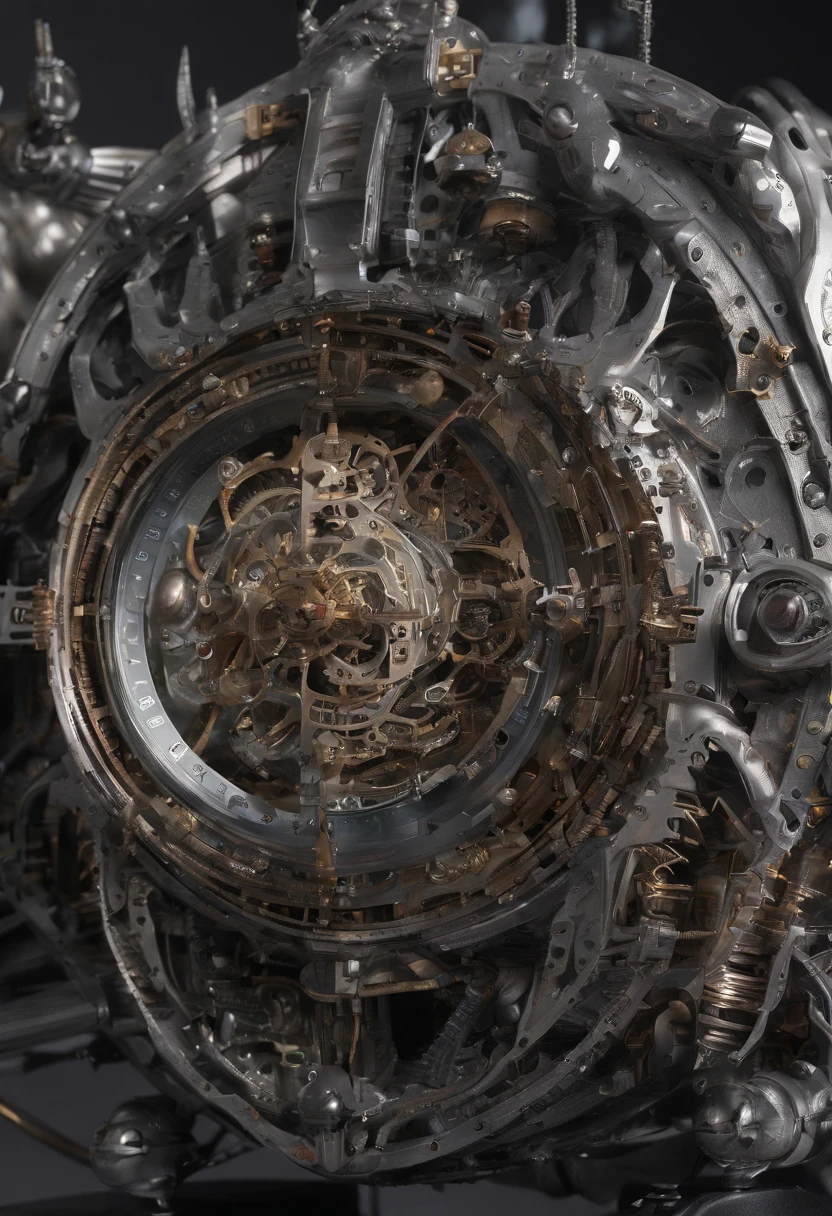 Clock mechanical clock