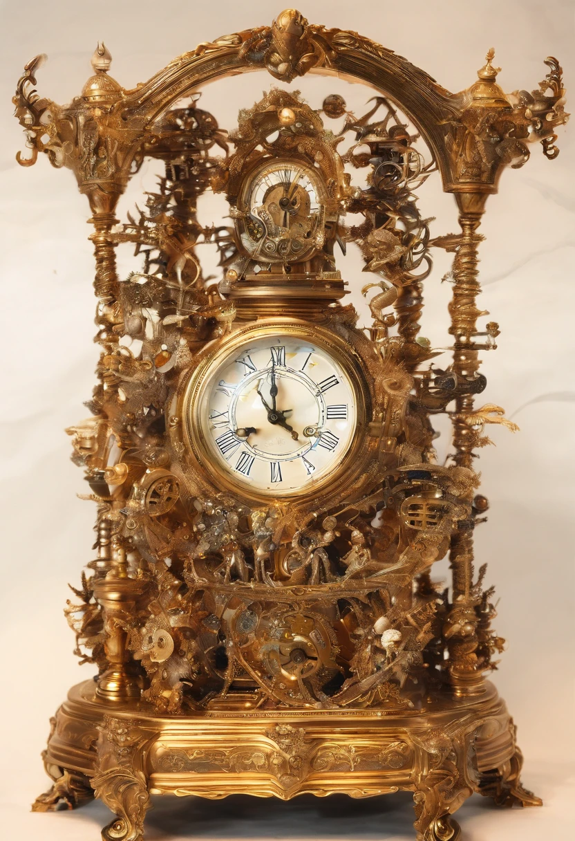 Clock mechanical clock