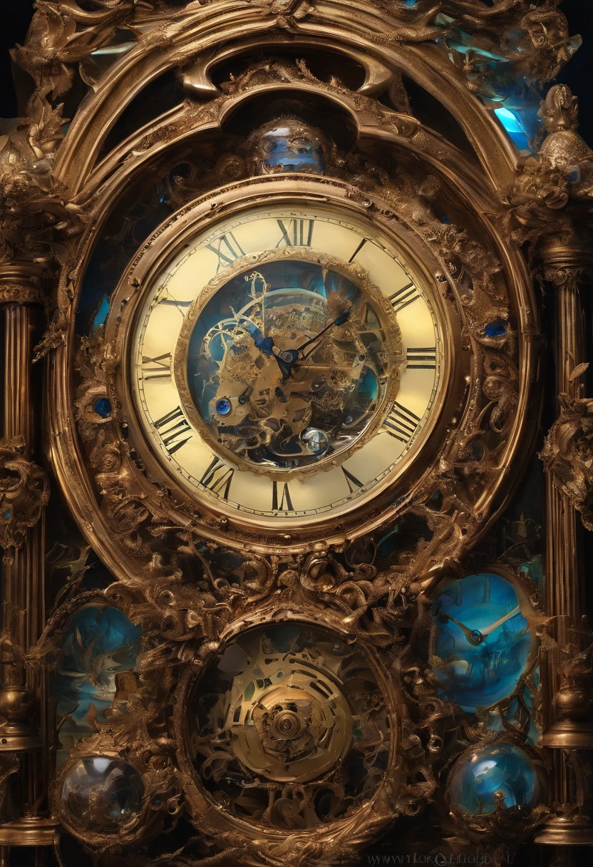 Clock mechanical clock