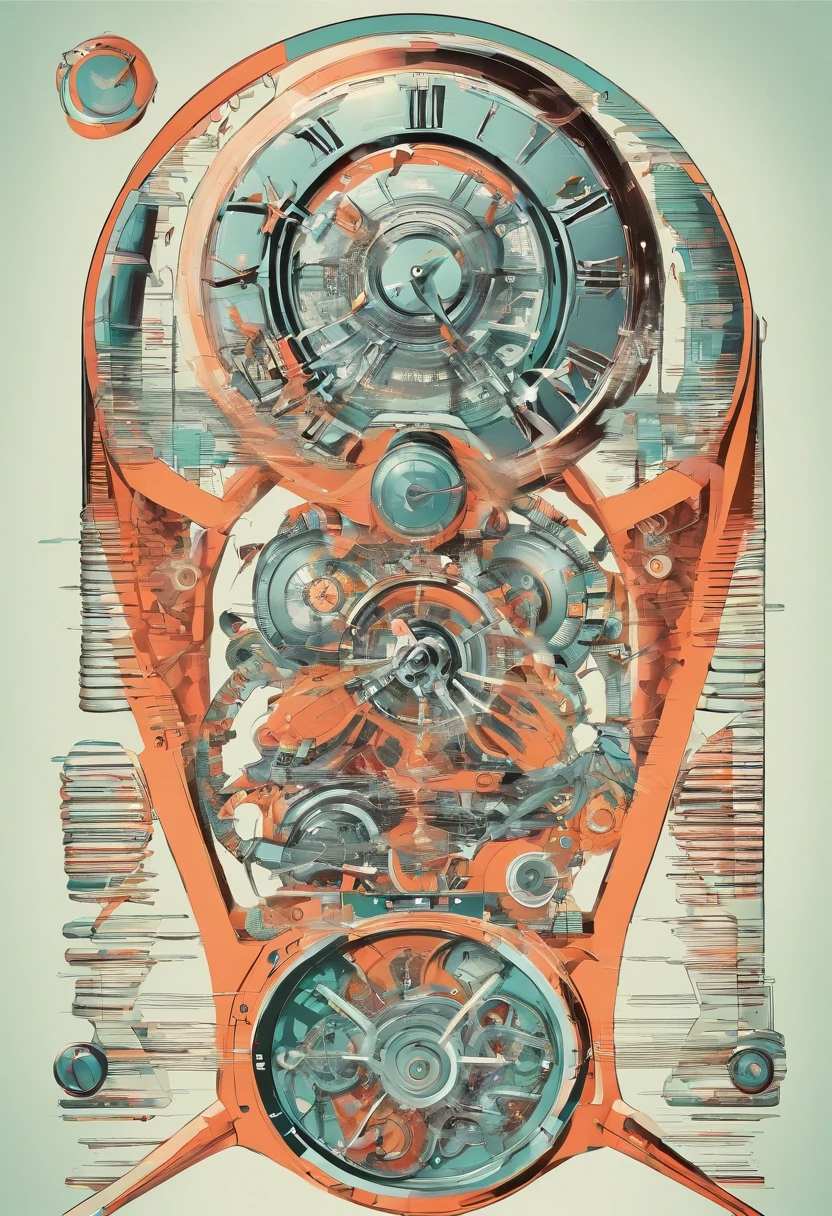 Clock mechanical clock