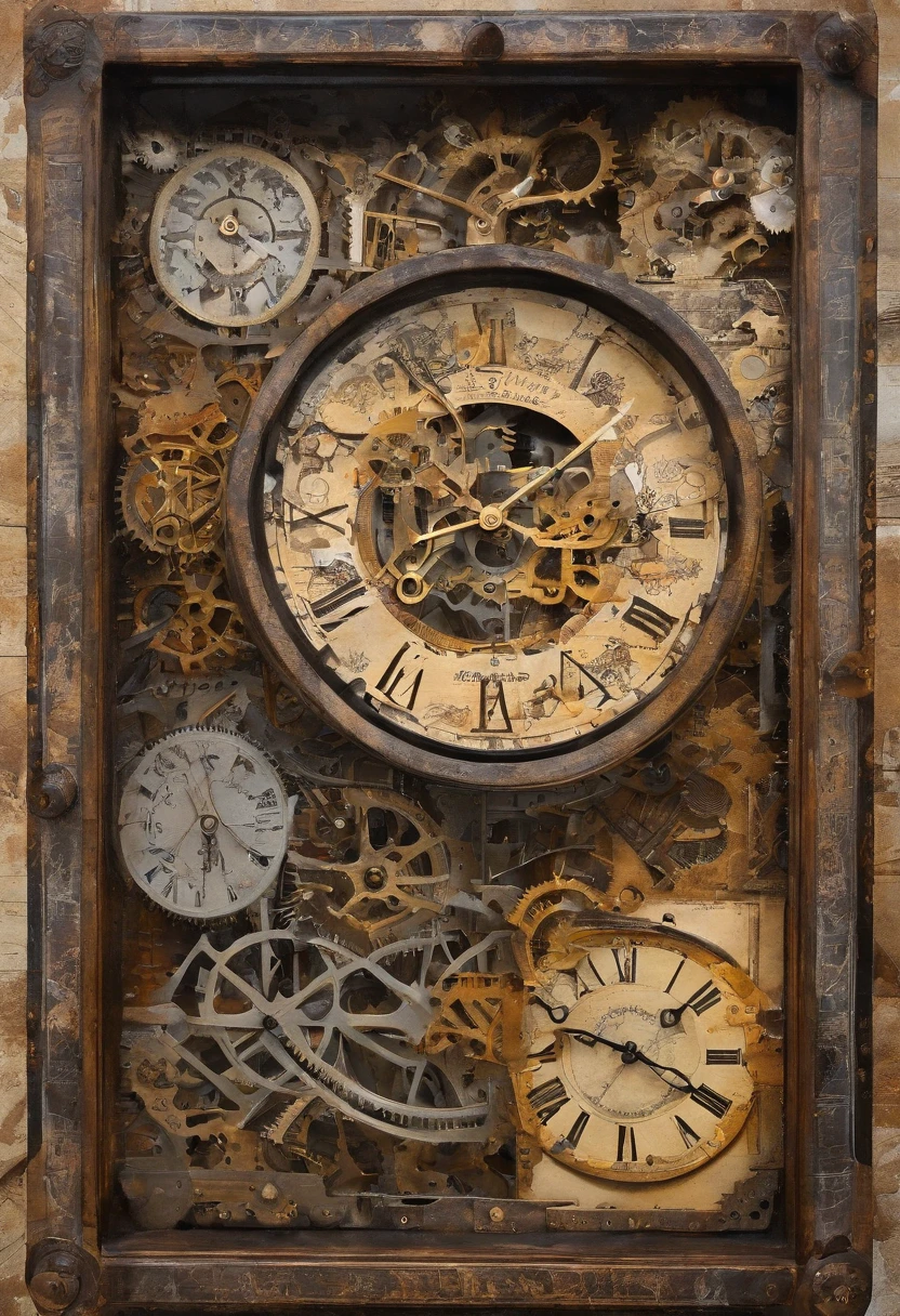Clock mechanical clock