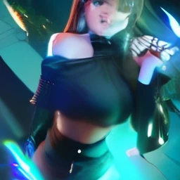 Squatting!、dynamicposes、legs spread out、cyberpunked、Sleeveless、(High neck competition swimsuit with zipper)、(magazine:1.3), (cover-style:1.3),Hands behind the head、(Dripping wet body:1.2)、(FULL BODYSHOT)、((masterpiece))、 Super fine face and eyes,long whitr hair,eye glasses、