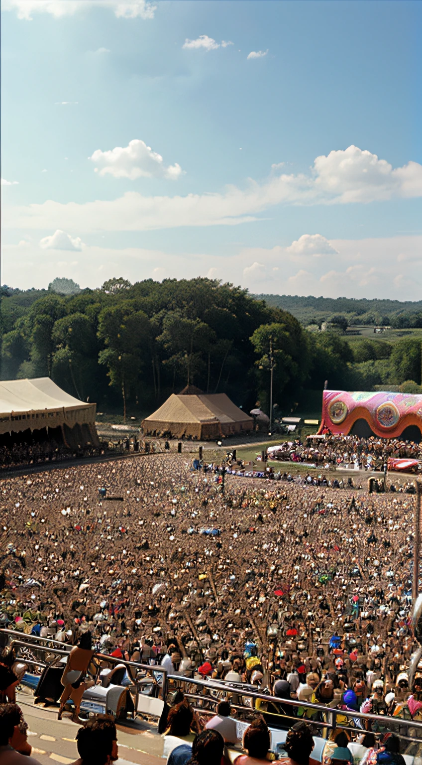 el concierto the Woodstock festival