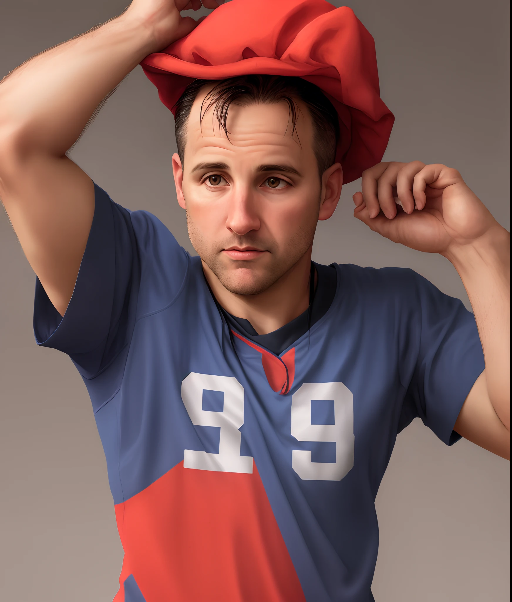 Josh mcdaniels as a clown