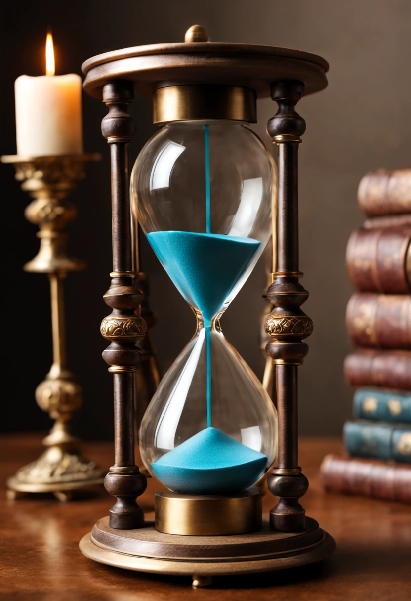 hour glass，Ancient chronometric mechanism，Exquisite table decorations