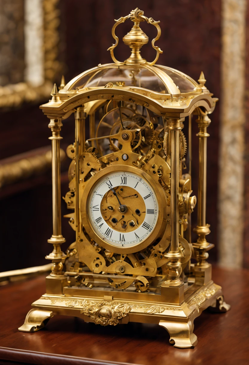 UHR，Ancient chronometric mechanism，Exquisite table decorations
