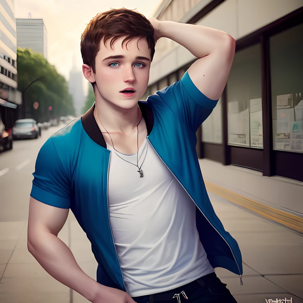 Josh hutcherson being sexy