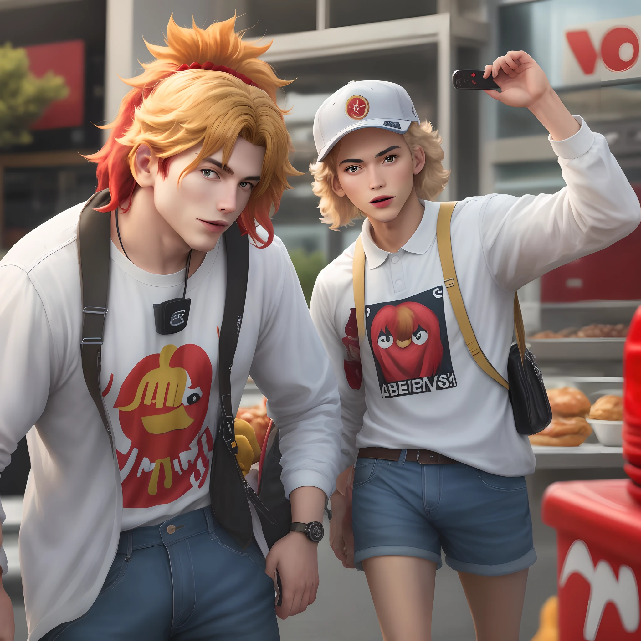 Realistic ronald mcdonald gang member