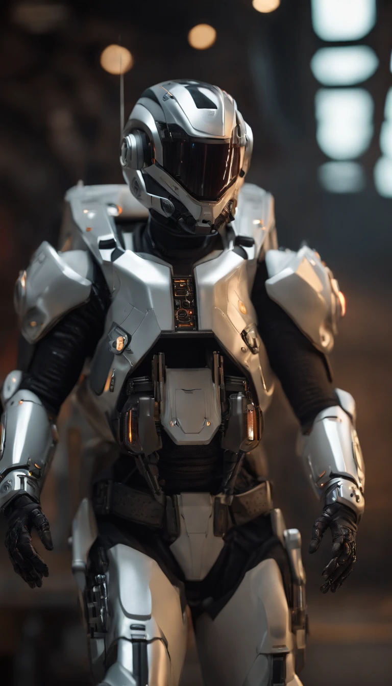 (best quality,4k,8k,highres,masterpiece:1.2),ultra-detailed,(realistic,photorealistic,photo-realistic:1.37)t;cyborgdoll,advanced technology,high-tech suit,head with intelligent display screen and bulletproof glass canopy,extremely detailed head,glowing eyes,mechanical facial features,meticulous wiring protection,right arm with a minigun attached below,advanced weapon system,ejectable bullet casings,firing muzzle flashes,heavily armored and highly detailed arm,glowing energy cores,back with a nuclear-powered jetpack,emitting vibrant flames,hovering effect,mechanical wings,hover stabilizers,highly detailed engine,super-realistic art style,vivid and vibrant colors,enhanced metal texture,strong shadow and highlights,studio lighting,neon lighting,sci-fi landscape,gritty and dark atmosphere,industrial setting,bokeh effect.