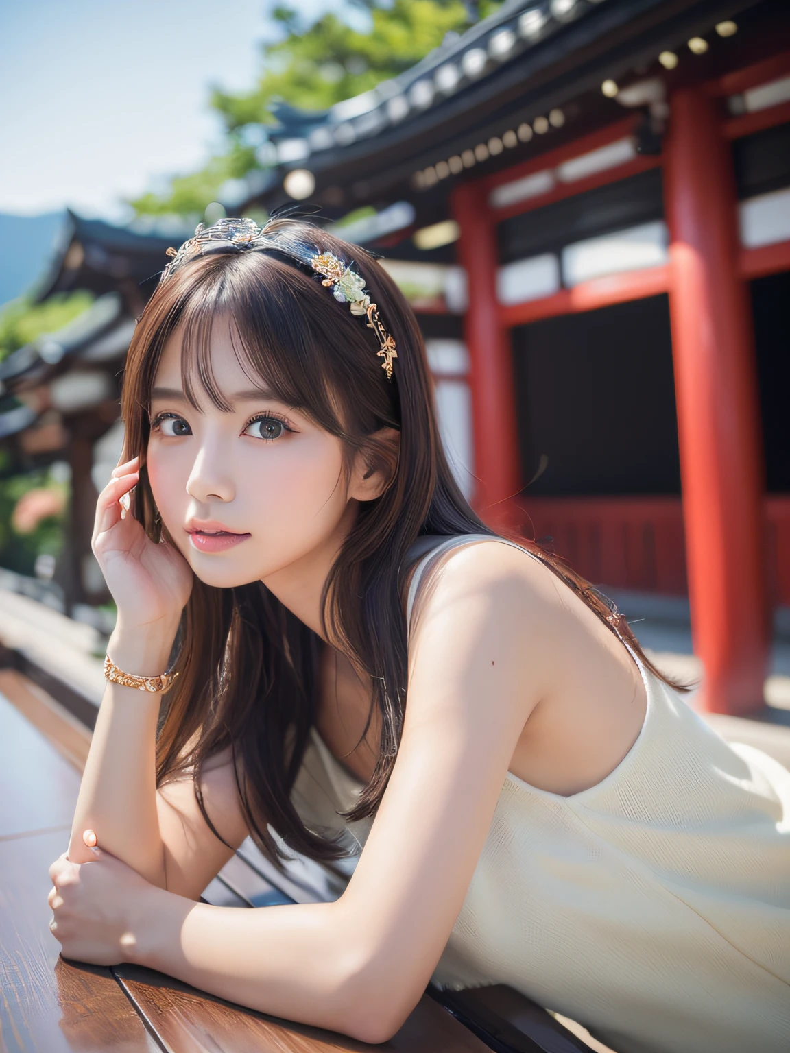 ( (8K:1.27)、top-quality、masterpiece、超A high resolution:1.2) Photos of beautiful Japan women、bustup (Beautiful fece:1.1)