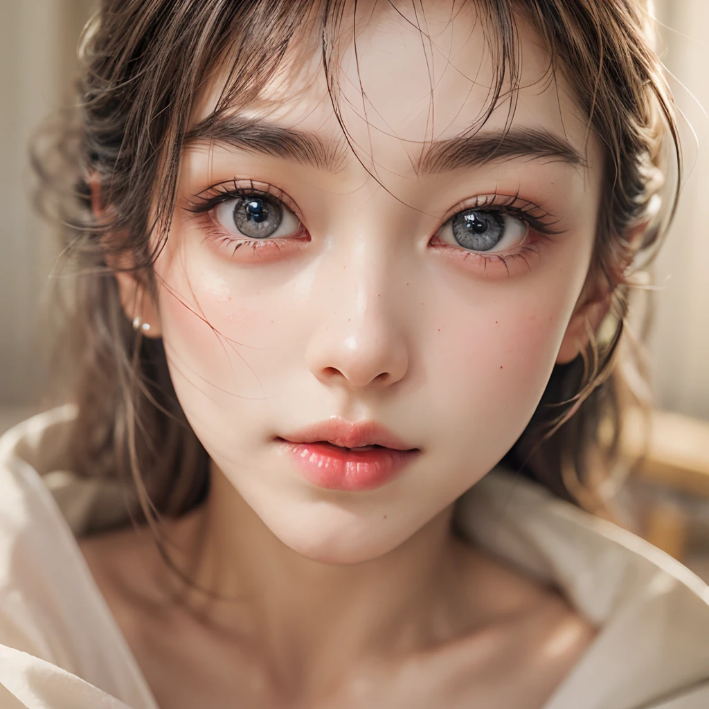 (best quality,highres,masterpiece:1.2),ultra-detailed,(realistic,photorealistic,photo-realistic:1.37),sharp focus,vivid colors,beautiful detailed eyes,beautiful detailed lips,longeyelashes,hair flowing in the wind,rosy cheeks,soft and smooth skin,natural-looking eyebrows,sparkling eyes with intricate details,subtle blush on the face,warm and inviting smile,detailed eyelashes with volume and length,sparkling highlights in the eyes,sunlit studio lighting,subtle atmospheric haze,delicate shadows on the face,impeccable skin texture,expressive facial features,life-like expressions,captivating gaze,pure joy and happiness radiating from the eyes and face, back lighting, Tiny Japanese junior idol, slingshot swimsuit, ((Dynamic-angle, Cleavage, physically-based rendering)), (whole Body proportions and all limbs are expressed in anatomical precision),