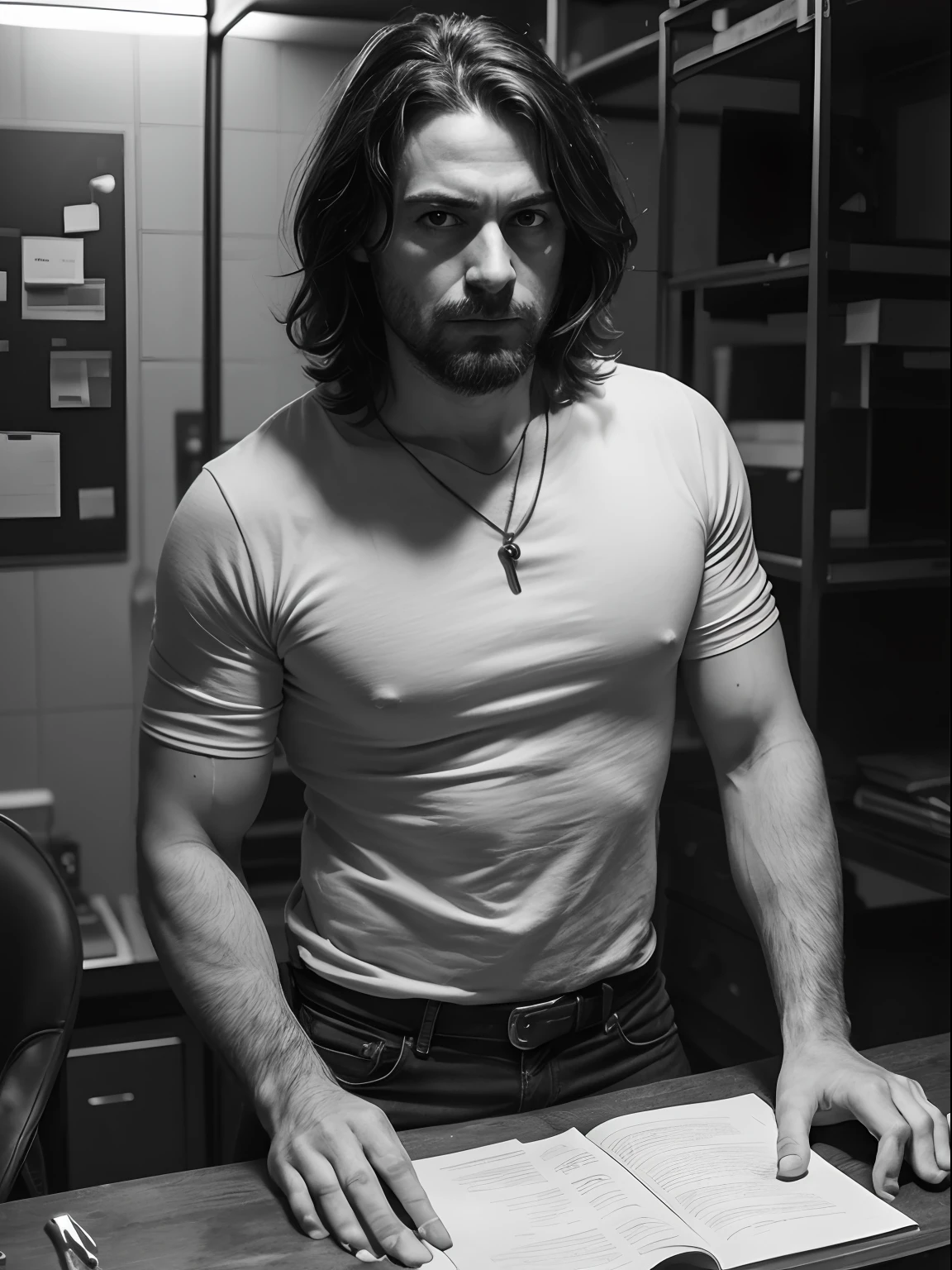 "(meilleur qualité,Haute résolution:1.2),Mature homme déshydraté ((brimades)) ,Manèges,Coupe de cheveux Bob,(Jupe jeans:1.05),chemisier en dentelle,(Bas de dentelle avec jarretières), debout, ( noyade dans un marécage:1.2),Expression du désespoir,Éclairage sombre et morose, terreur. La pose exprime une sombre extase", À la recherche de la saturation de son fétiche