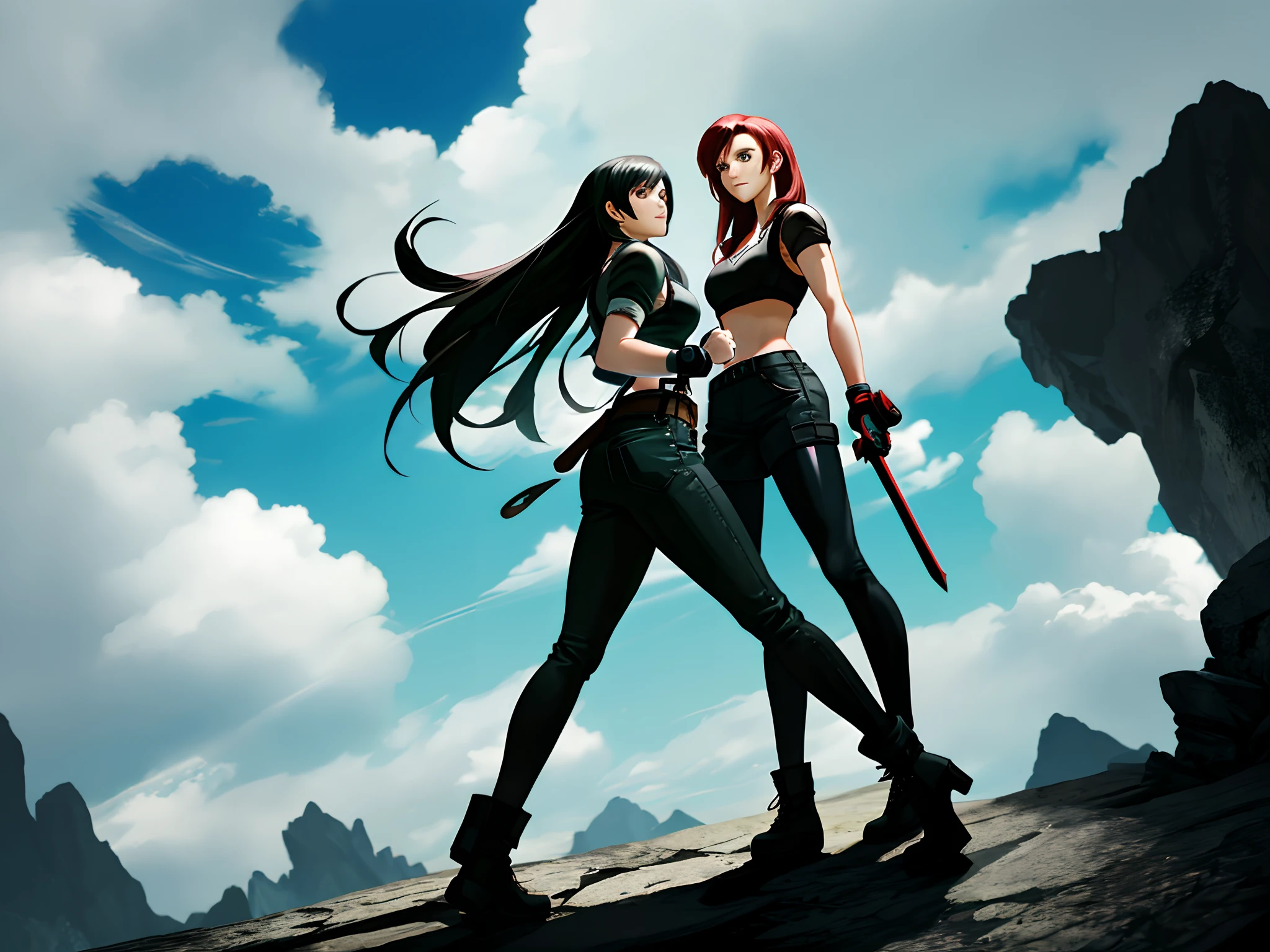 cloud strife and tifa lockhart
