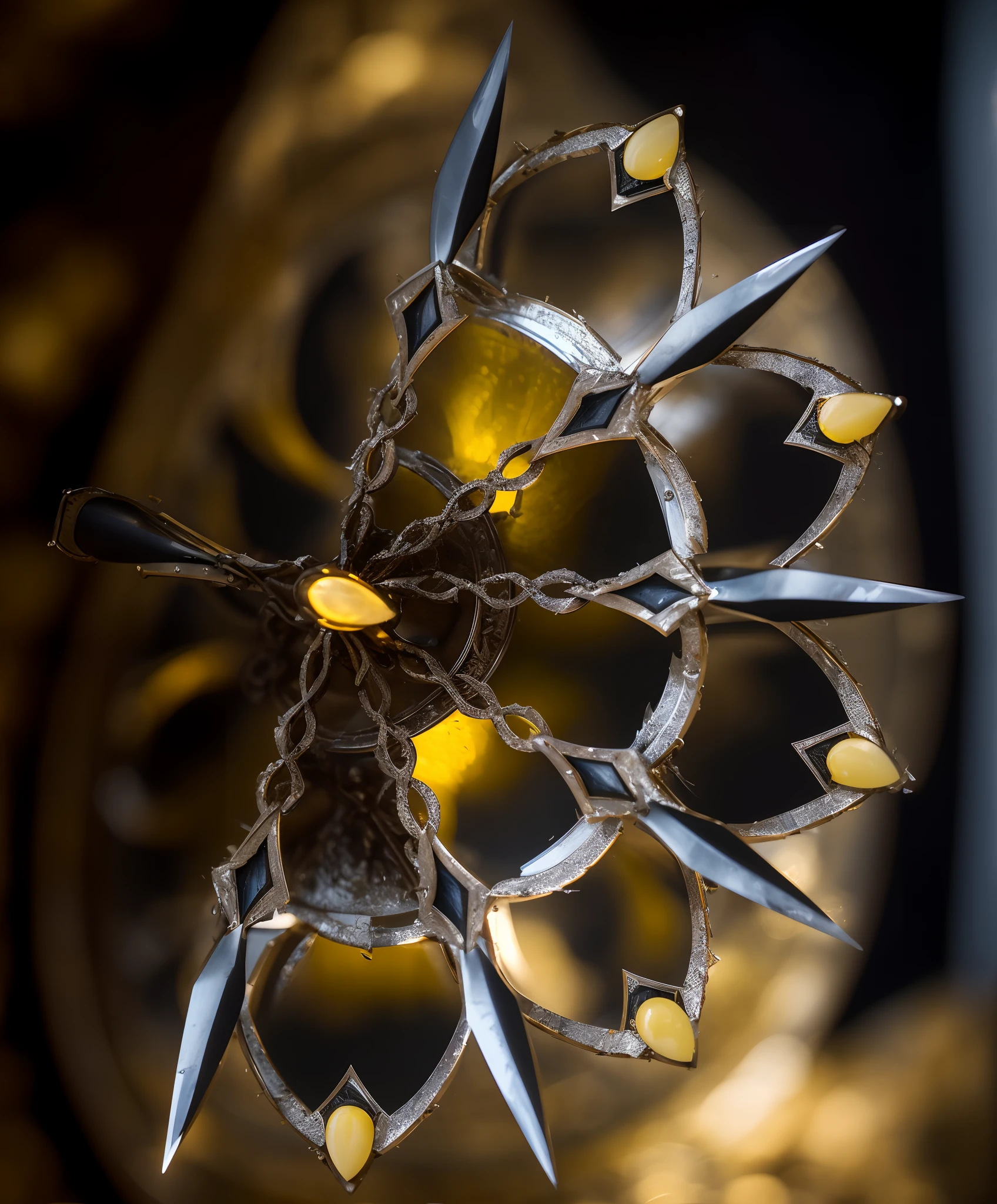 solo,a weapon,hand fans, glass fan,sharp blade, (best quality,4k,8k,highres,masterpiece:1.2),ultra-detailed,sharp focus,HDR,UHD,studio lighting, no background