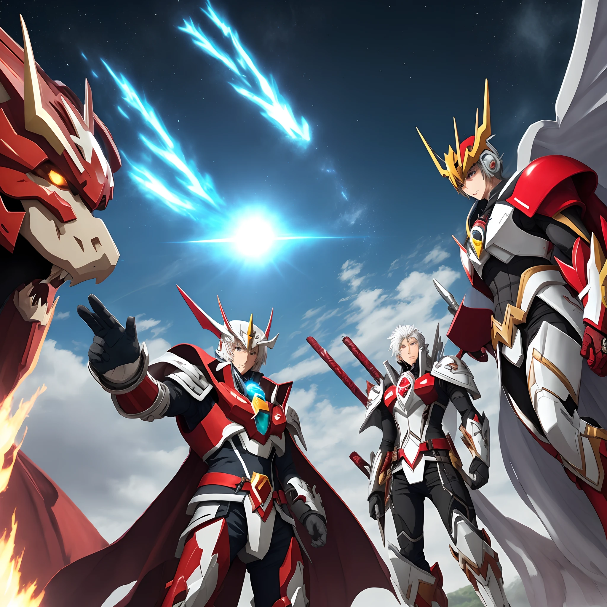 Exkaiser、Dragon Kaiser、personification