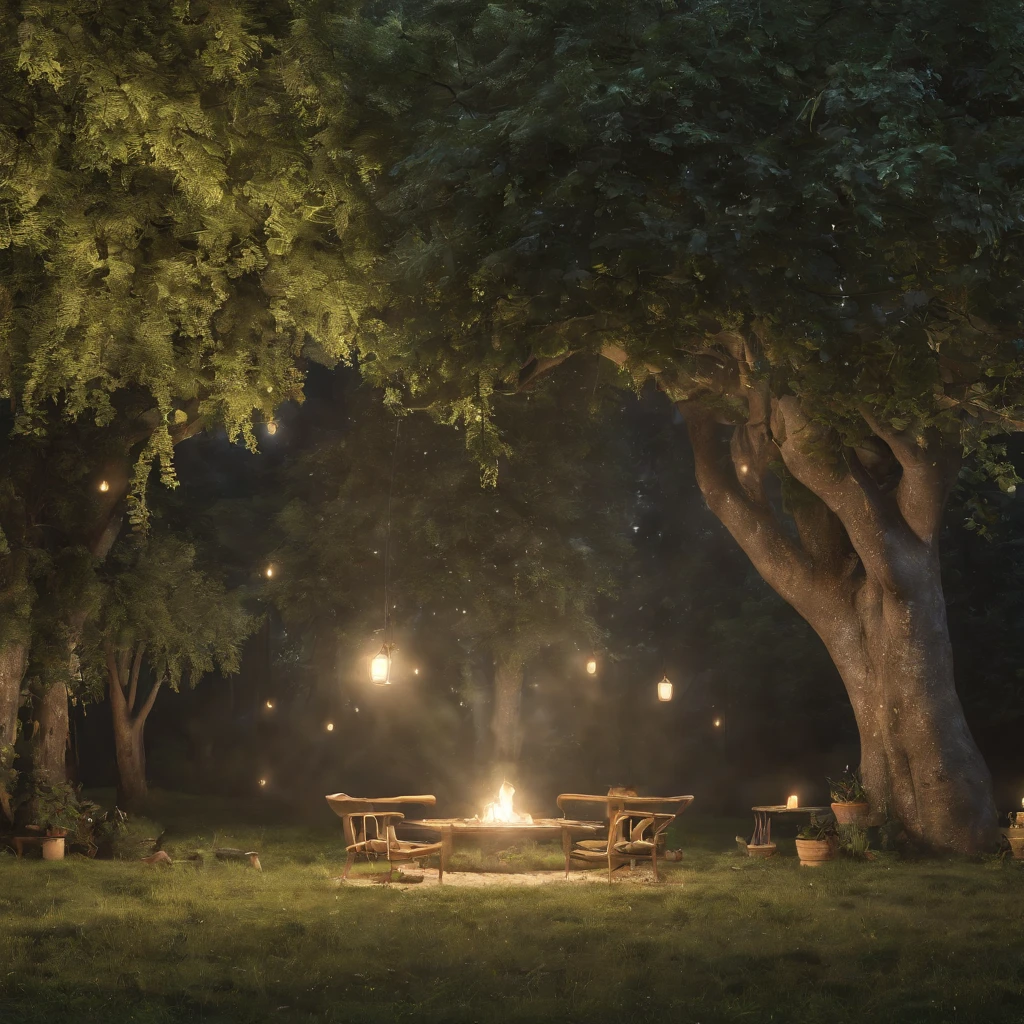 (Professional 3D rendering:1.3) de (Realistic:1.3) Foto de arte mais bonita do mundo,Apresenta small village surrounded by forest, night time, hobbits, grassy, dusk, Lord of the Rings, green white black color palette , (vibrante, fotogrdeia realista, Realistic, Dramatic, Escuro, foco nítido, 8k), --ar 16:9, pintura digital, rendering by octane, art stations, Conceito-Arte, liso, foco nítido, illustration, germe da arte, (Loish:0.23), Wlop Ilya Kuvshinov, e Greg Rutkowski e Alphonse Mucha Gracias, (global ilumination, studiolight, Light Volumetric), chuva forte, floating particles, patife, fantasia, Onze, corpo inteiroesbian, ((Fundo escuro e antigo da cidade:1.3)),CGSesociedade,art stations, night time,