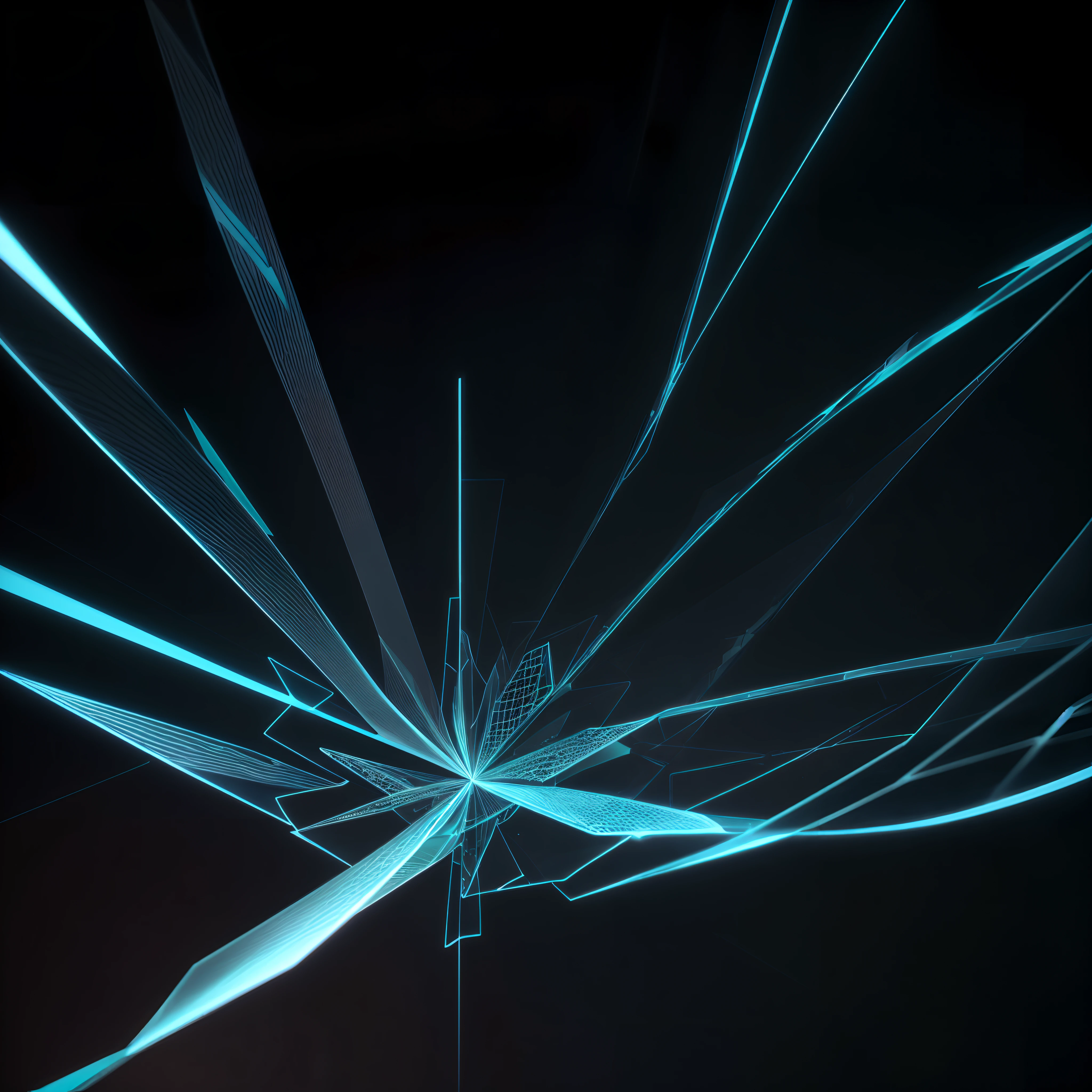 Engaging 3D visualization featuring stunning graphs、glinting