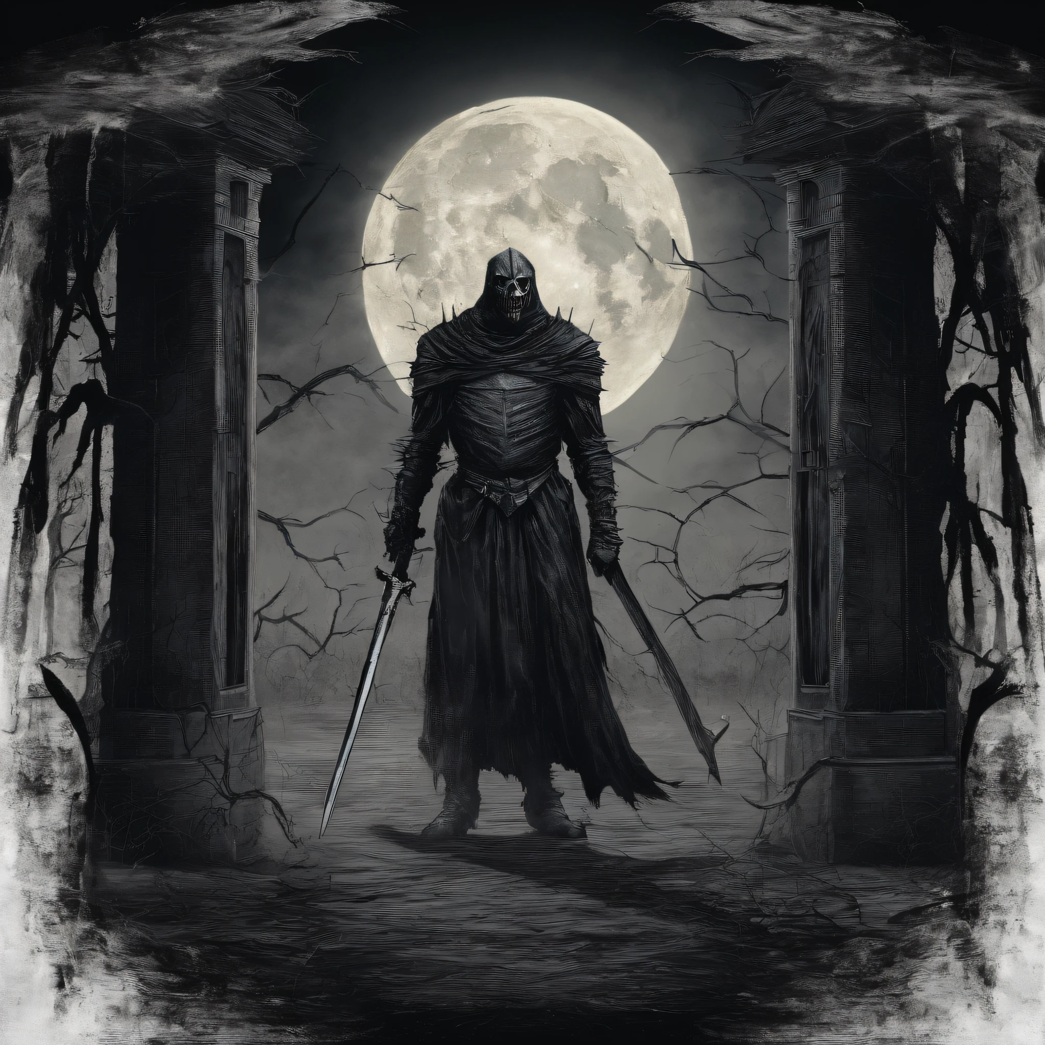 Gatekeeper, Knight Templar, Overgrowth, Impending Doom, Huge Moon