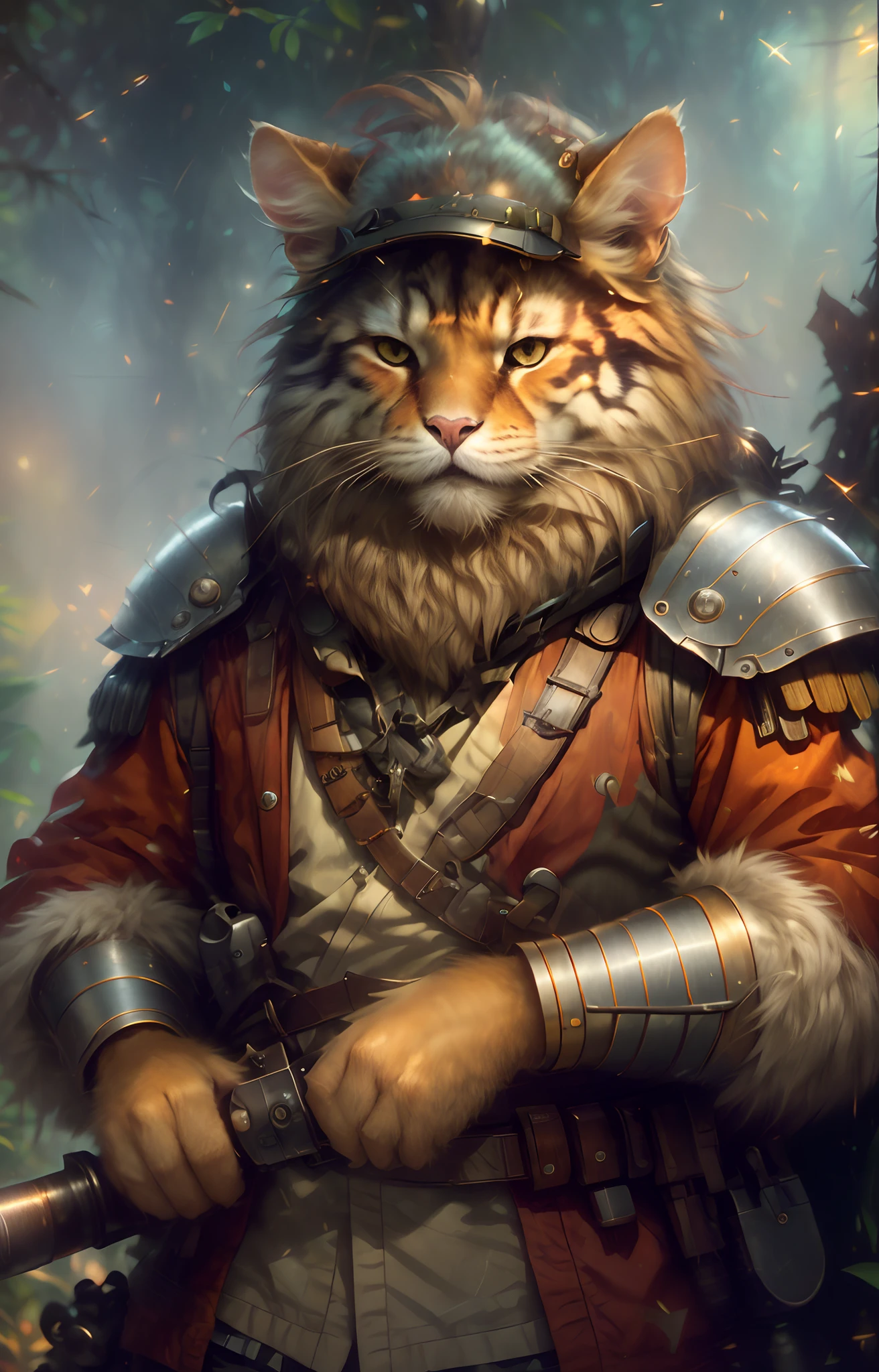 真实感, Realism, tmasterpiece, Brad Jongsan walks in the jungle (Night of the Fireflies), (higly detailed: 1 1), rough face, natural skin, hiquality, NSFW, pretty eyes, (Detailed face and eyes), (s face: 1 2), tumult, Complementary, real-photo, .PSD, Lightweight Film Photography, sharp-focus, contrast lighting, Detail Skin, high resolution 8k, Crazy detailing, Realistic, professional photo of a, 8K UHD, dslr, soft light,  hiquality, film grains, Fujifilm XT3