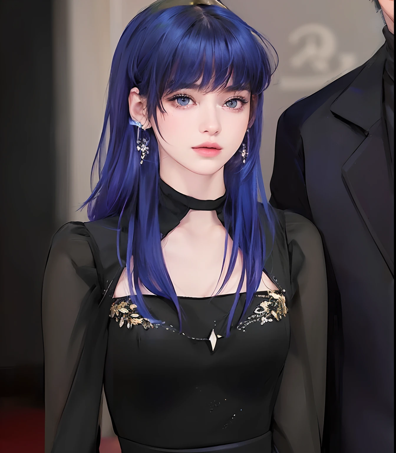 (8k, RAW photos, top quality, masterpiece: 1.2), ultra detailed, super resolution, (real, real photos: 1.37), portraits, high definition RAW color photos, professional photos, very detailed and beautiful, highly detailed, 8k wallpapers, amazing details, huge file size, official art, highly detailed CG Unity 8k wallpapers, highly detailed beautiful girls, highly detailed faces, Highly Detailed Eyes, Highly Detailed Skin, Highly Detailed Fingers, Very Detailed Nose, Highly Detailed Detailed Mouth, Perfect Anatomy, Detailed Background, Detailed Clothes, One Girl, (20:1.2), 20s, Cute Girl, Realistic Body, Petite, White Skin, Radiant Skin, Slim Body, Black Hair, Short Hair, (Blunt Bangs: 1.2), Cute, Youthful, Pretty Face, Realistic Face, Delicate Eyes, Sale Eyes, ( (Fashionable winter clothes)), ((Up)), ((((Short hair)))), Earrings, Looking at the camera, Cowboy shot, Facing Front, Standing Posture, Contrapposto, Dynamic Lighting, C Cup Breasts,Sakura Miko、