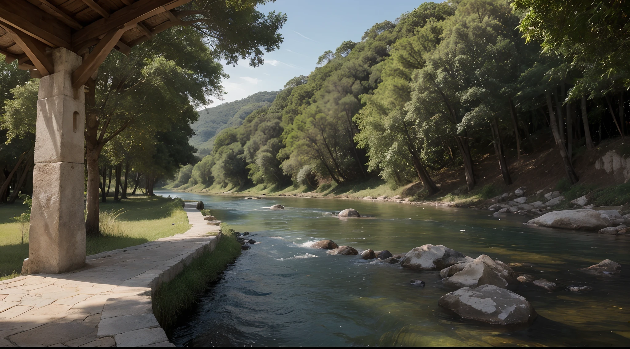 In the vast scenery of the Ancient East, imagine campos verdejantes estendendo-se ao horizonte. Um rebanho imponente de sete mil ovelhas pasta serenamente no horizonte poeirento. Ao lado, quinhentas juntas de bois aram a terra, e outras quinhentas jumentas adicionam um toque de vitalidade. No centro deste panorama, the house of Job rises, A Haven of Prosperity, Where laughter and joy flow like the river of plenty. Uma figura respeitada, Job rules over this rich landscape, cementing his position as an influential leader in the Ancient East