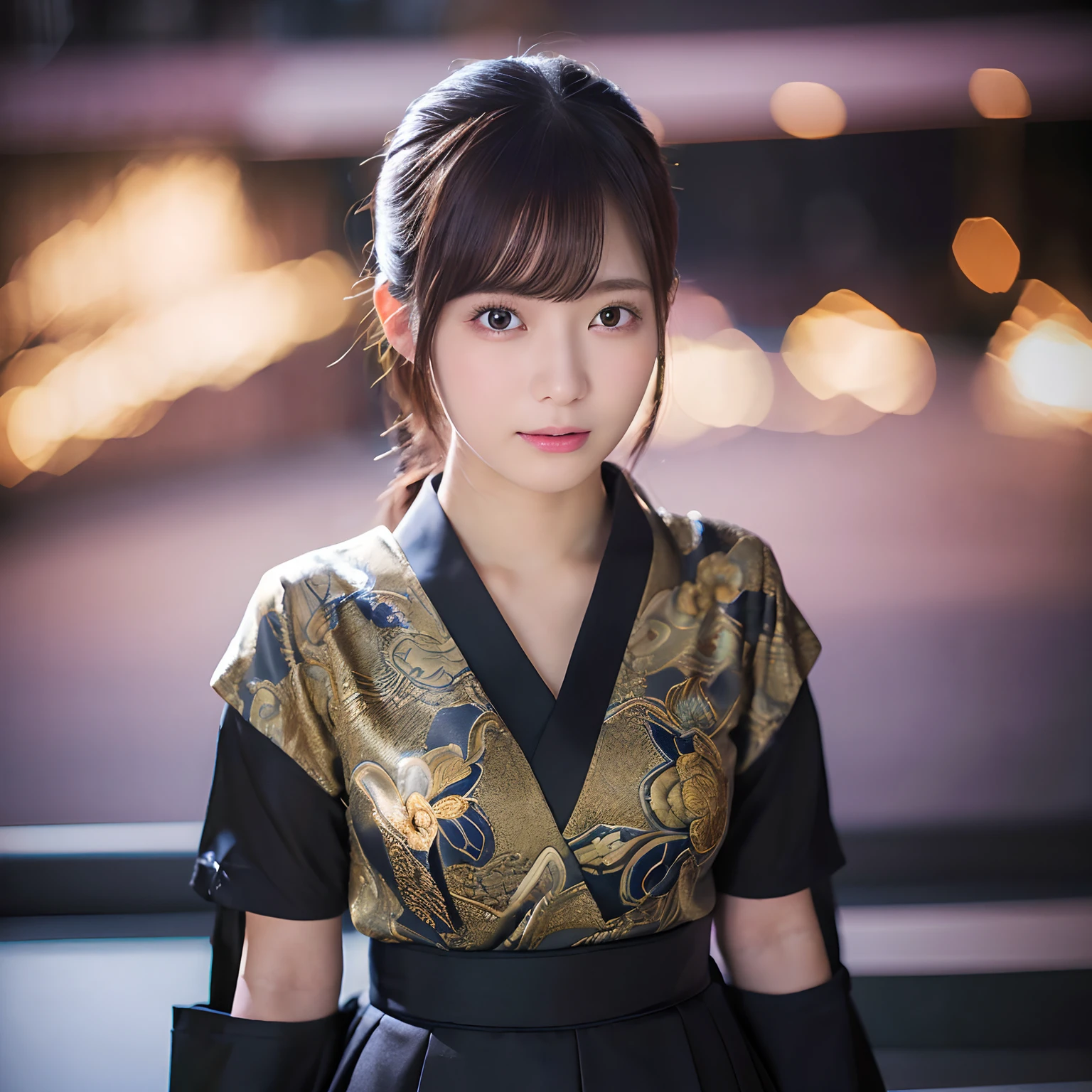 (Best Quality,4K,8K,hight resolution,masutepiece:1.2),Ultra-detailed,(Realistic,Photorealistic,Photorealsitic:1.37),cute-style,skirt by the,dian,Dribbling High Detail 8K,Studio Lighting - V 6, Real life girls, portrait of a japanese teen, Japan Dress Code, Black clothe