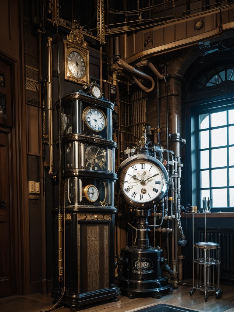 Mechanical clock，Punk rock style