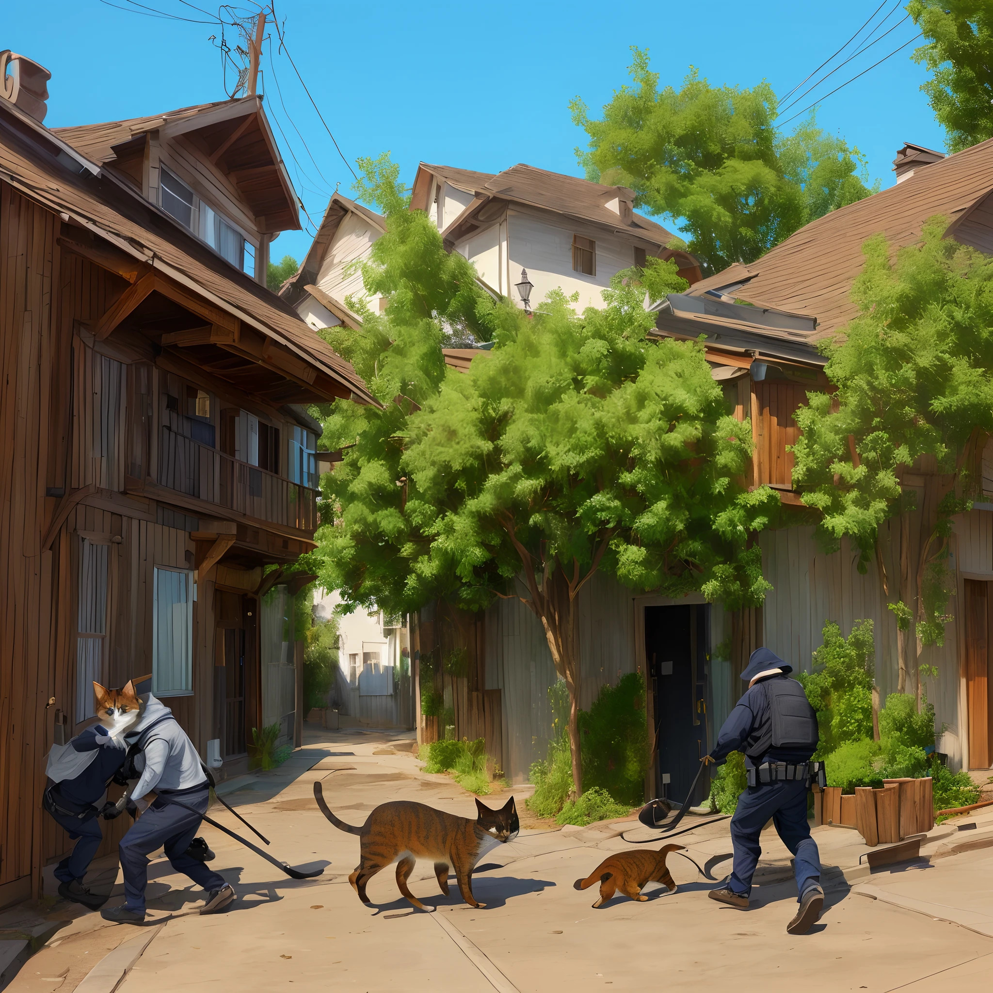 Strange thieves　catss