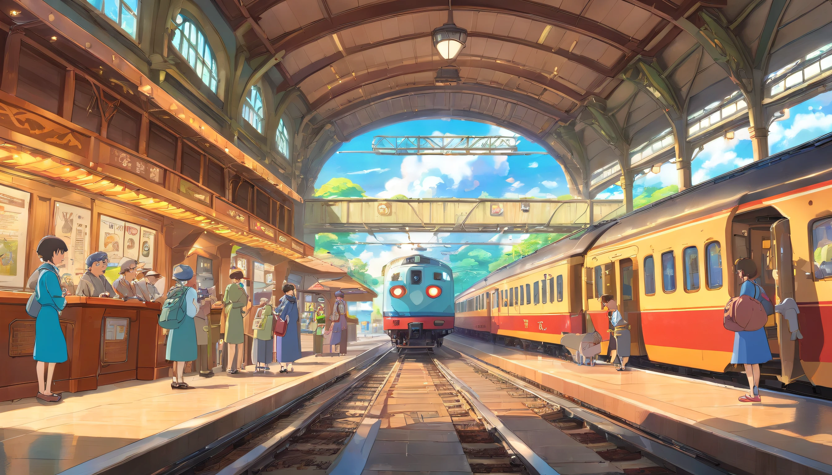 train station